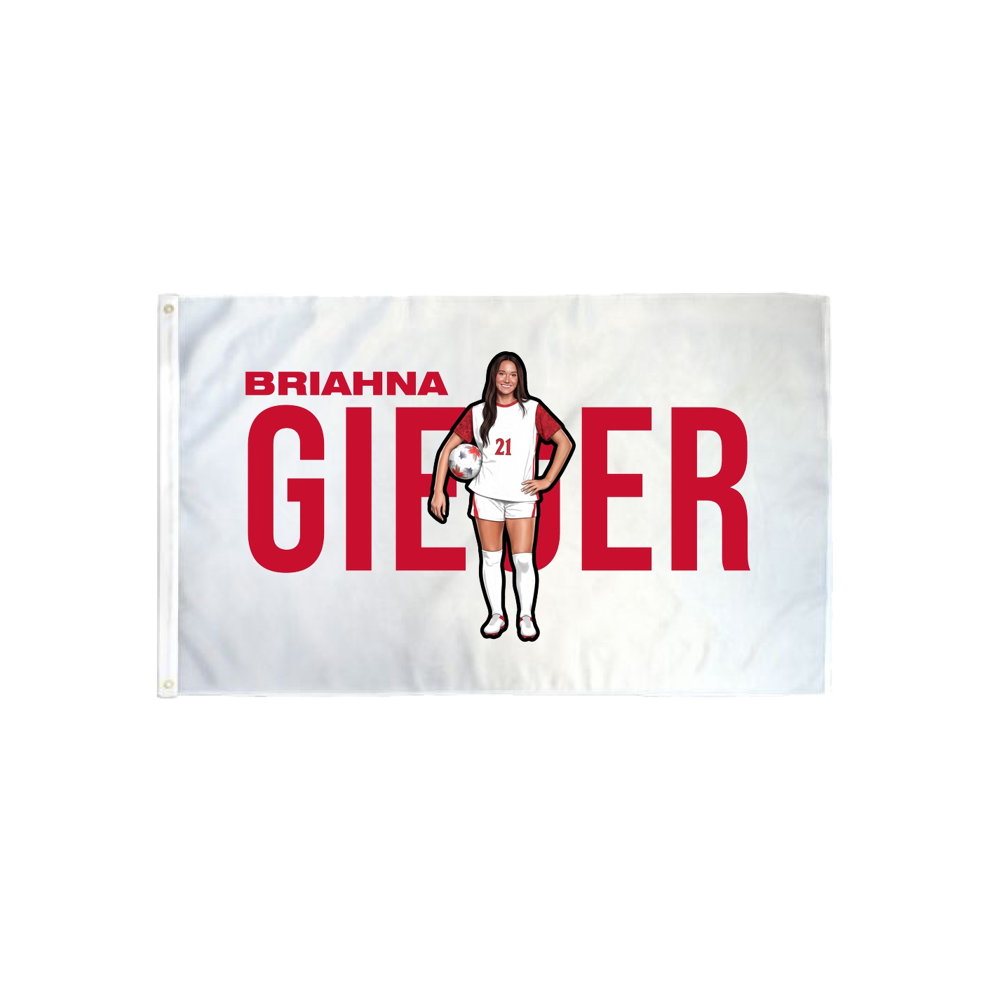 3x5 Flag — Player Name in Classic