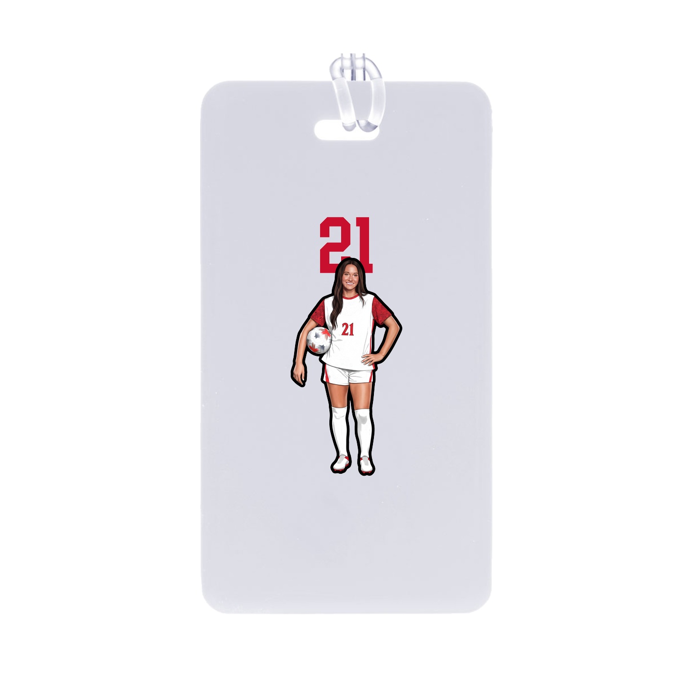 Bag Tag — Number Top in Classic