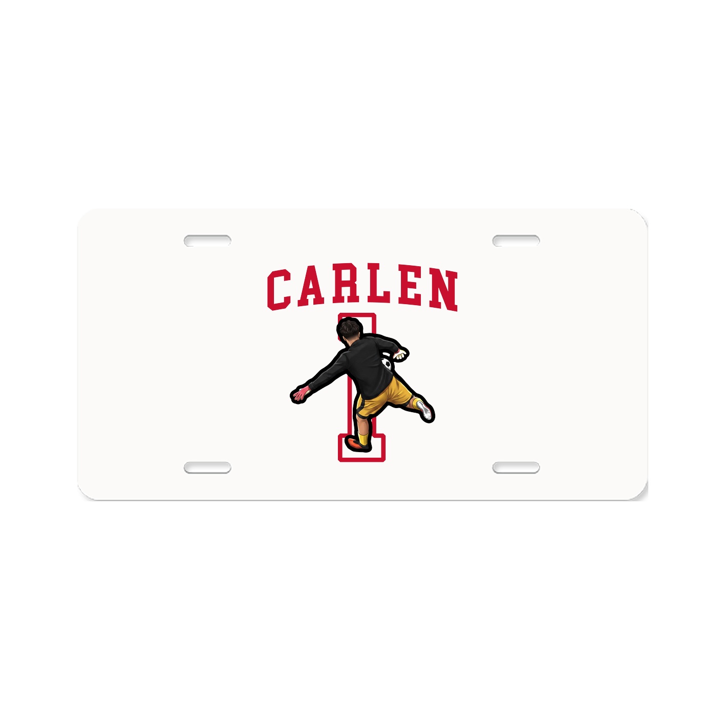 License Plate — Shirsey in Classic