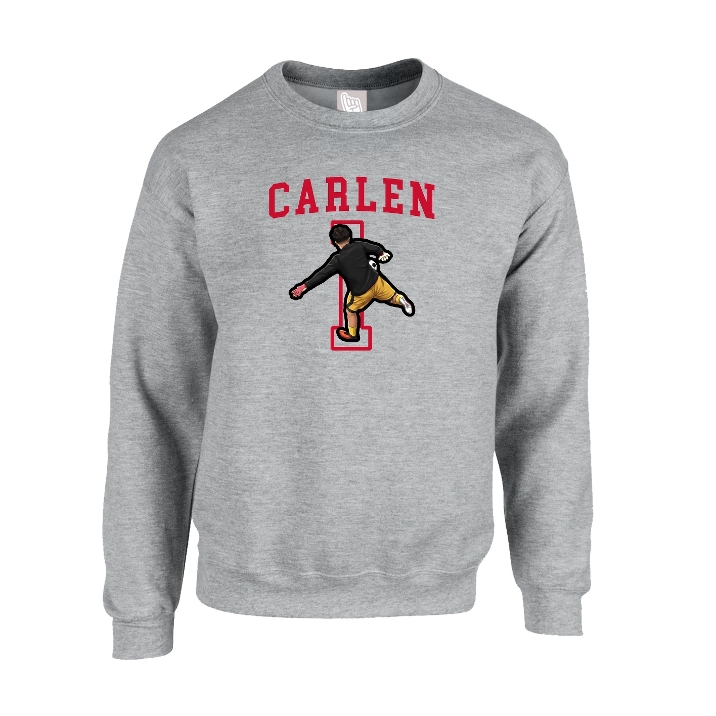 Fleece Crew — Shirsey in Grey