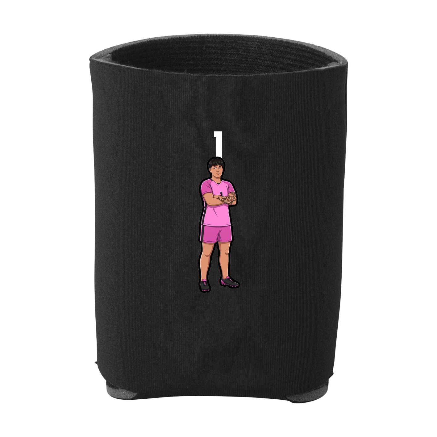 Can Holder — Number Top in Black