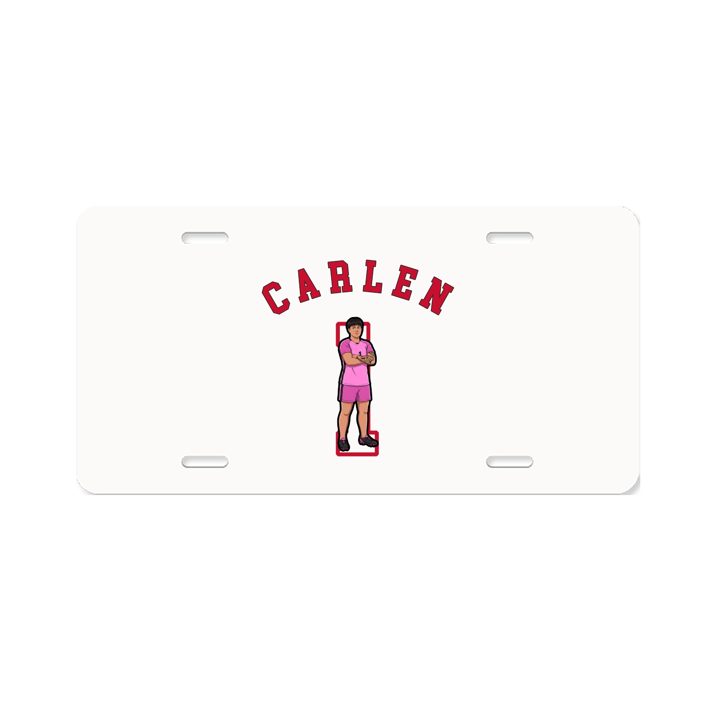 License Plate — Shirsey Arch in Classic