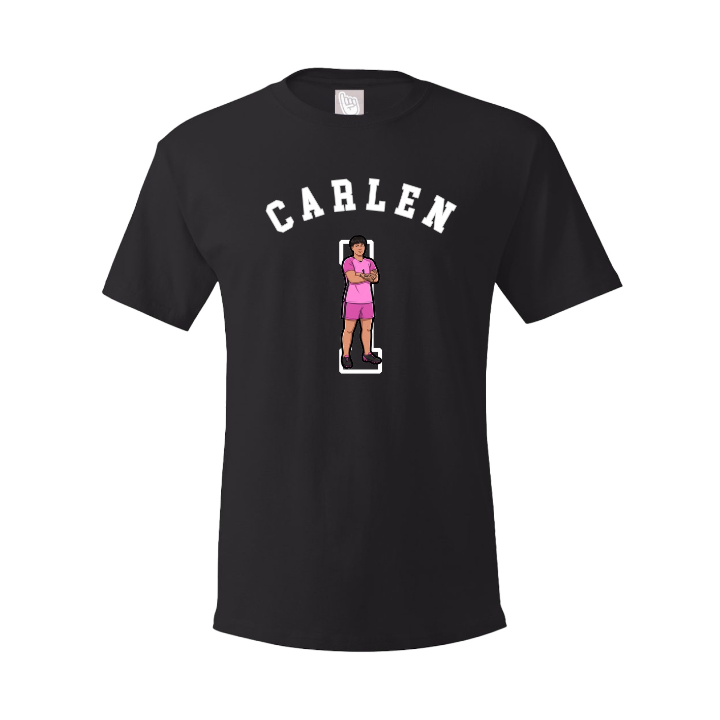 Youth Tee — Shirsey Arch in Black