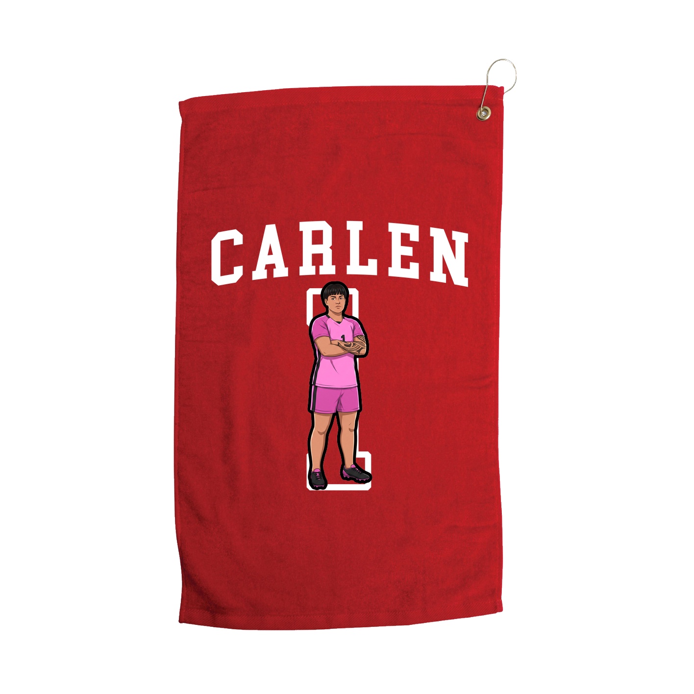Golf Towel — Shirsey in Red