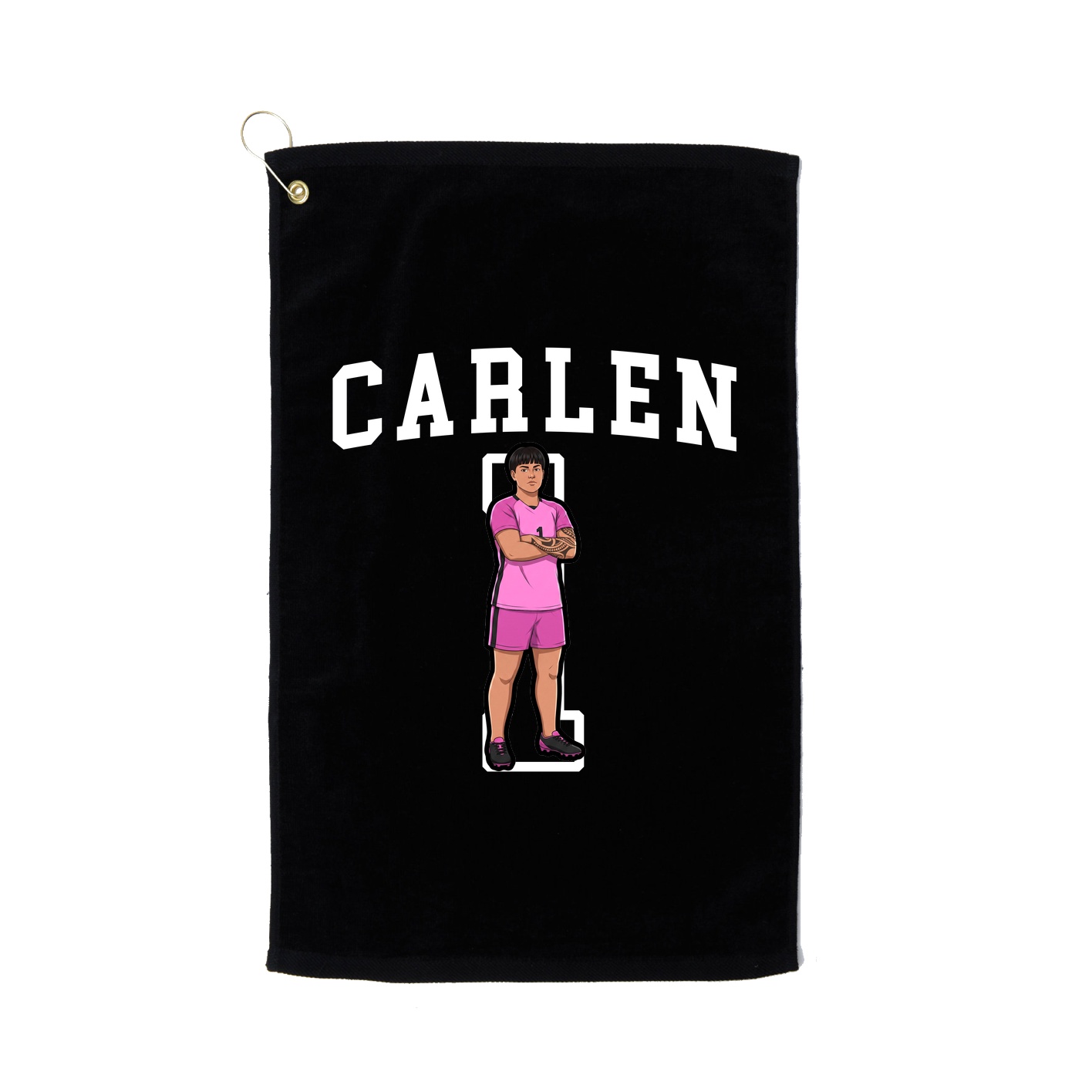 Golf Towel — Shirsey in Black