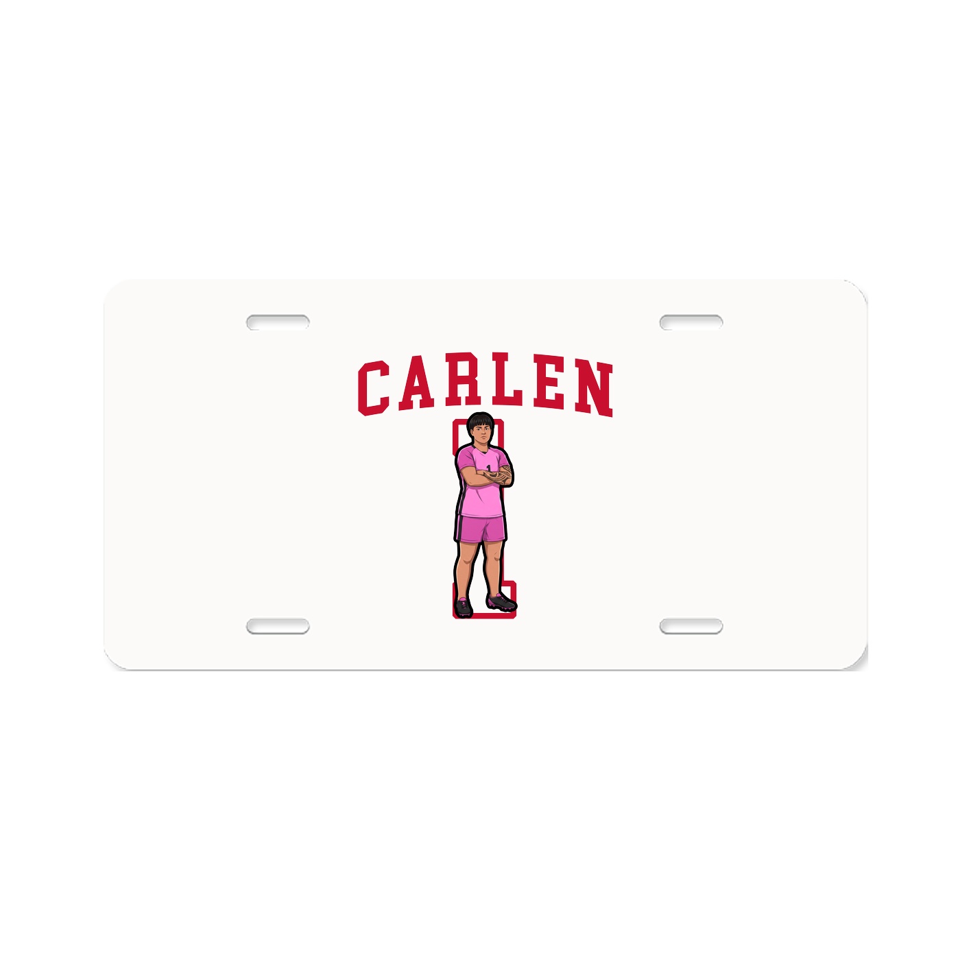 License Plate — Shirsey in Classic