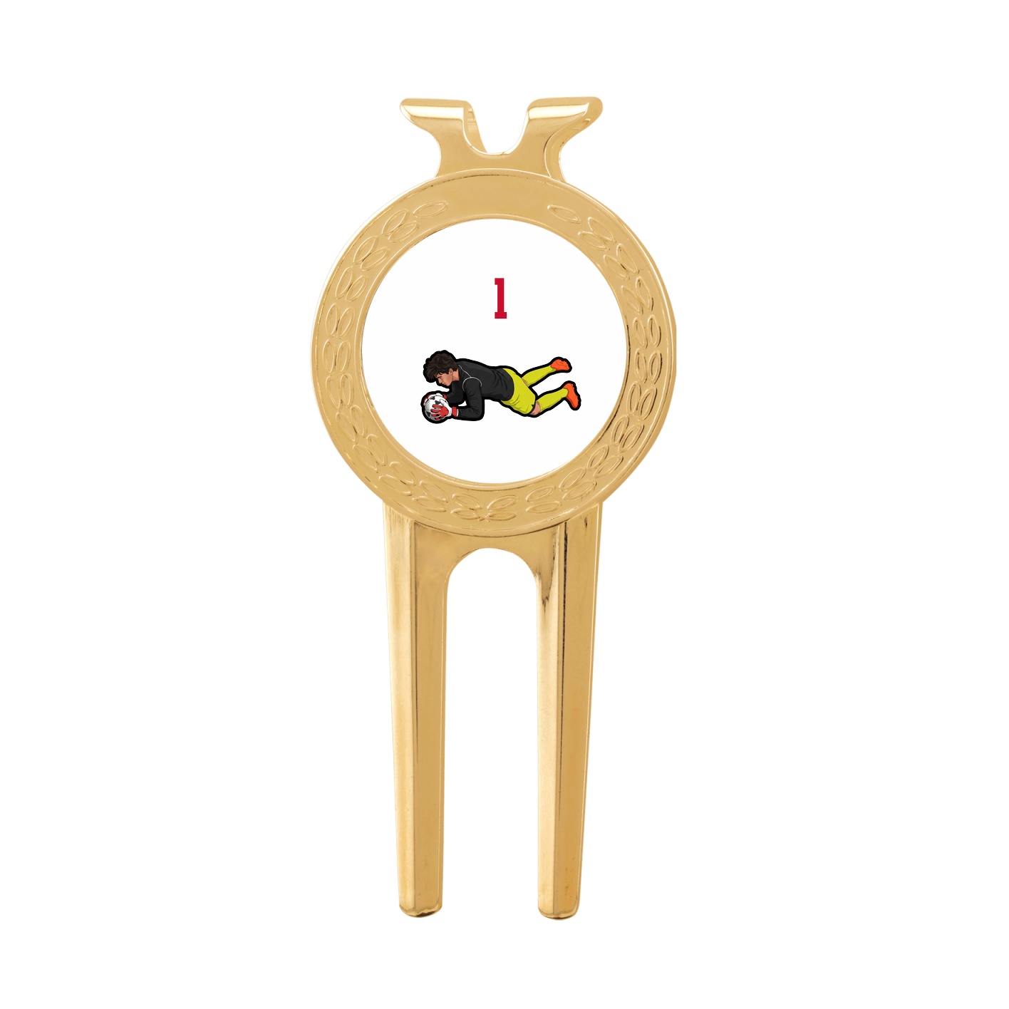 Divot Tool with Ball Marker — Number Top in Classic