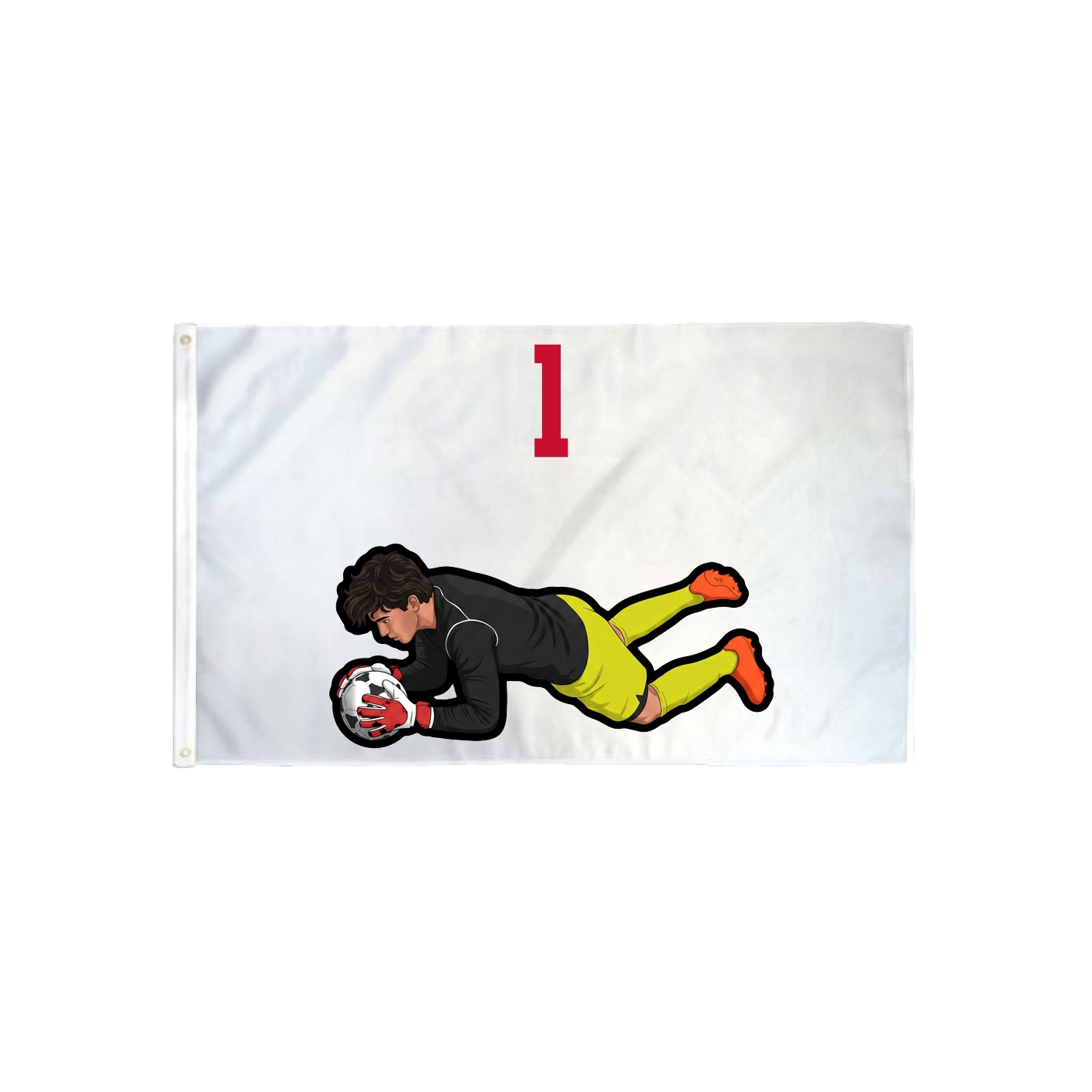 3x5 Flag — Number Top in Classic