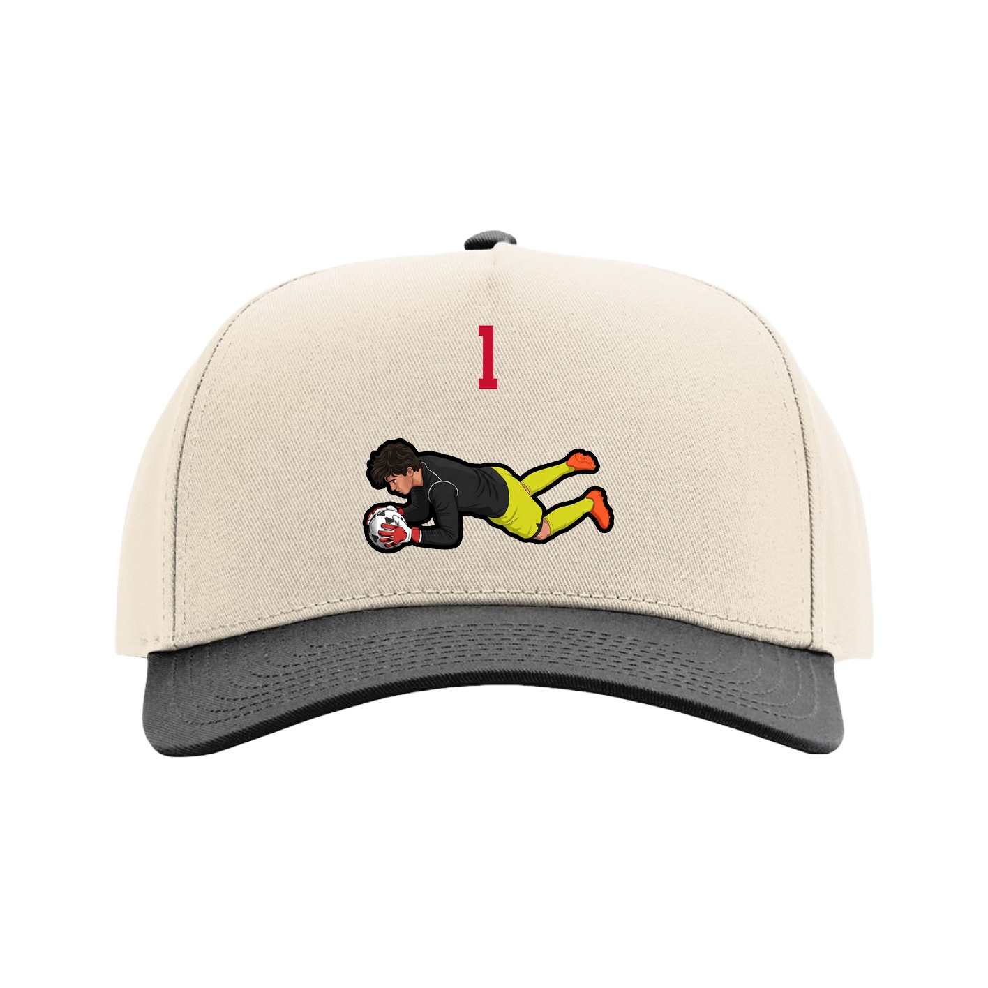 Full Fabric Five-Panel Champ Cap