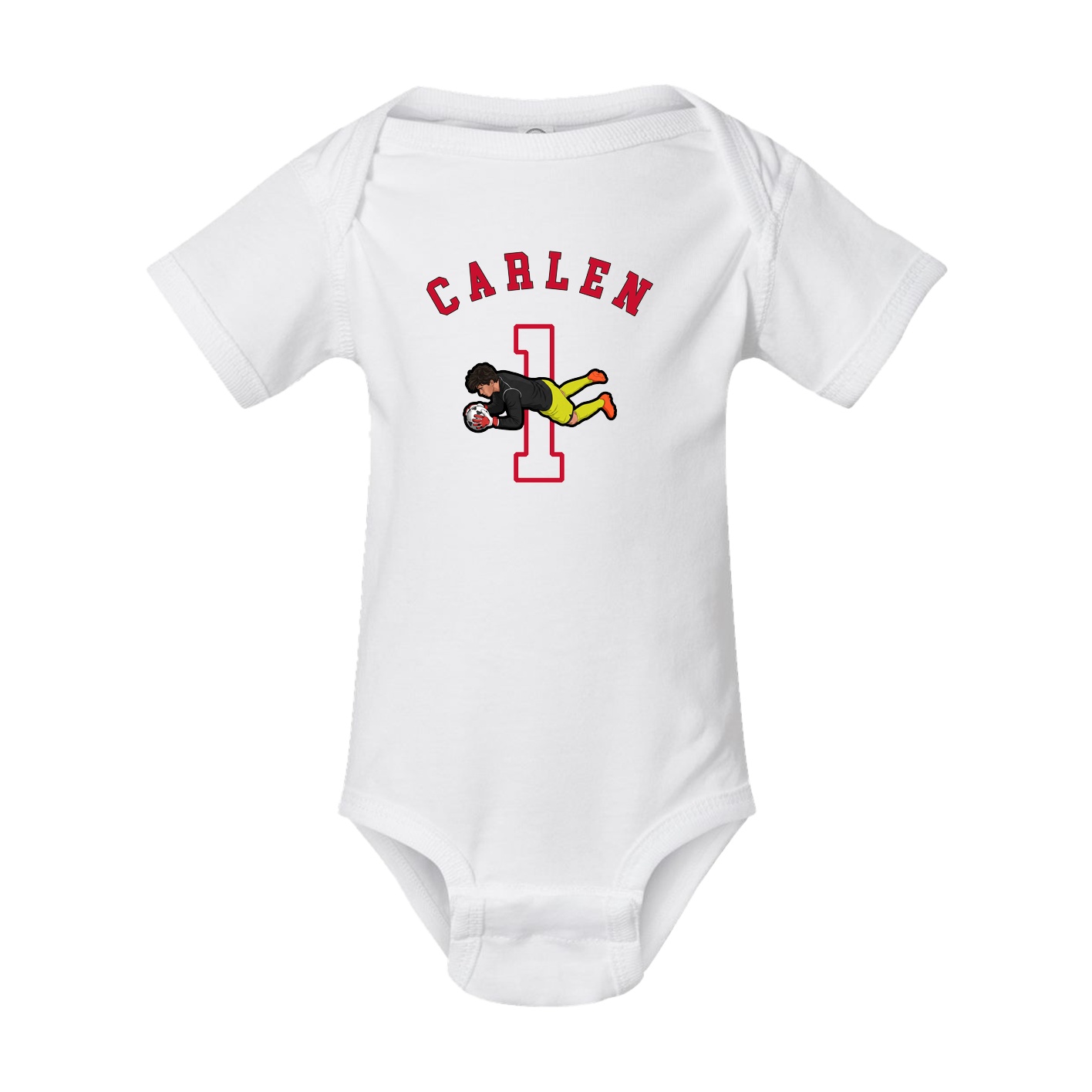 Baby Onesie — Shirsey Arch in White