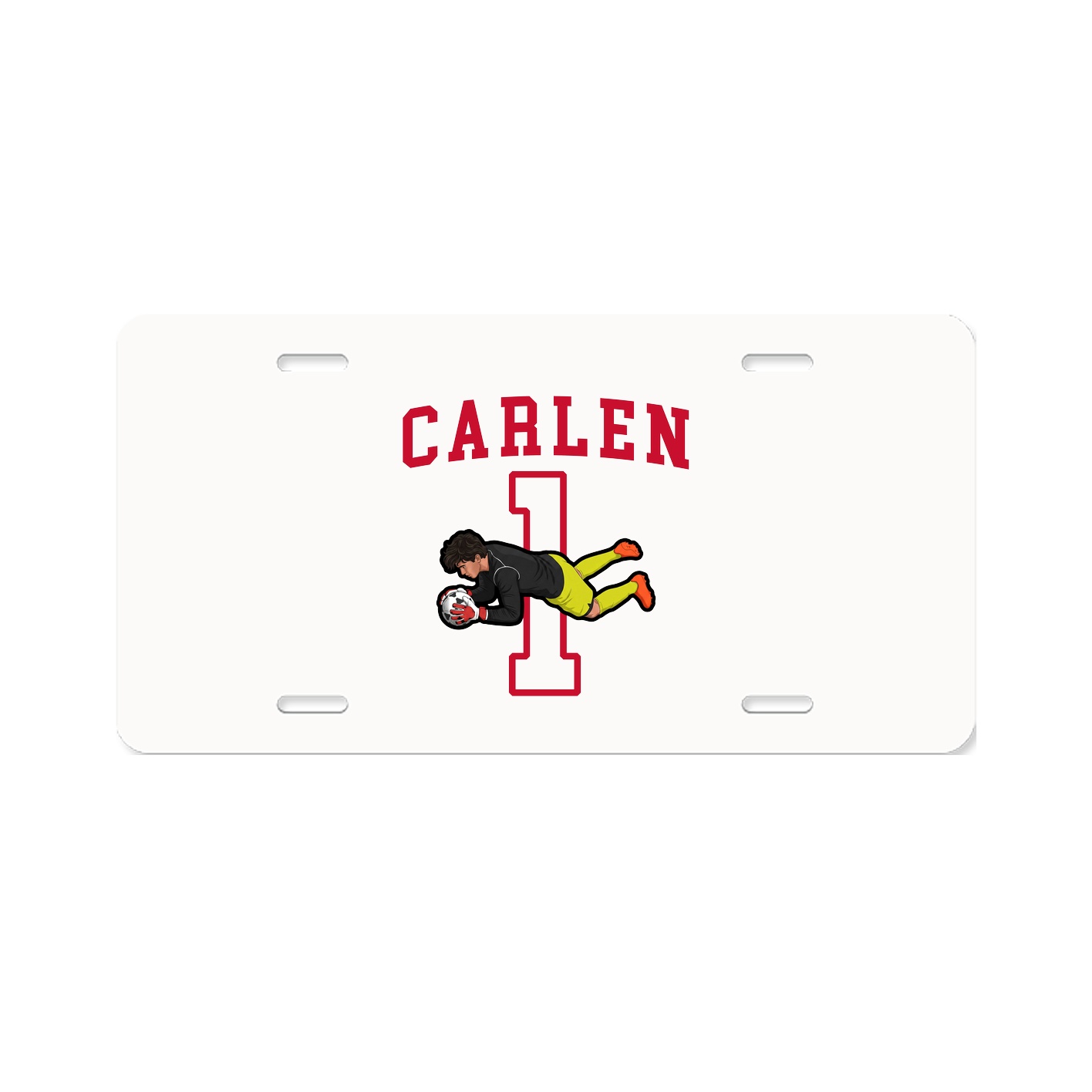 Aluminum License Plate