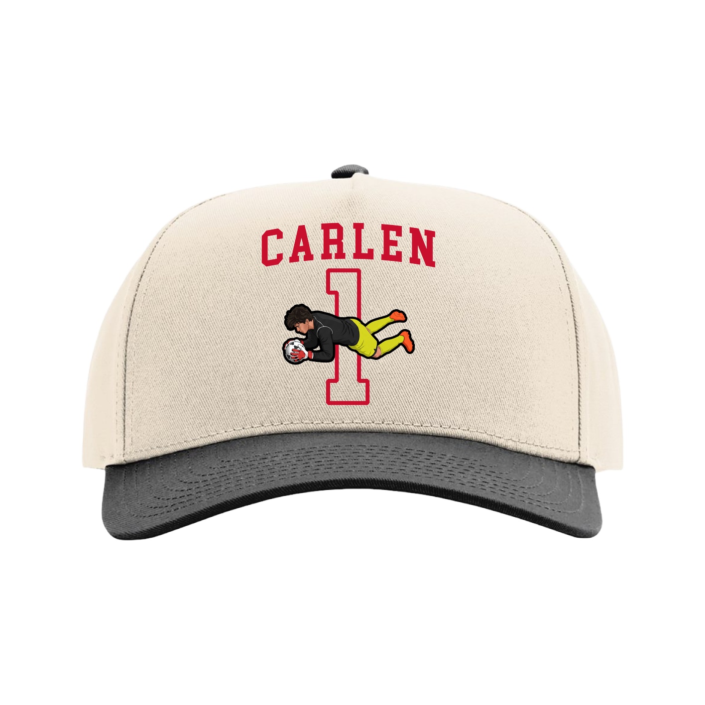 Full Fabric Five-Panel Champ Cap