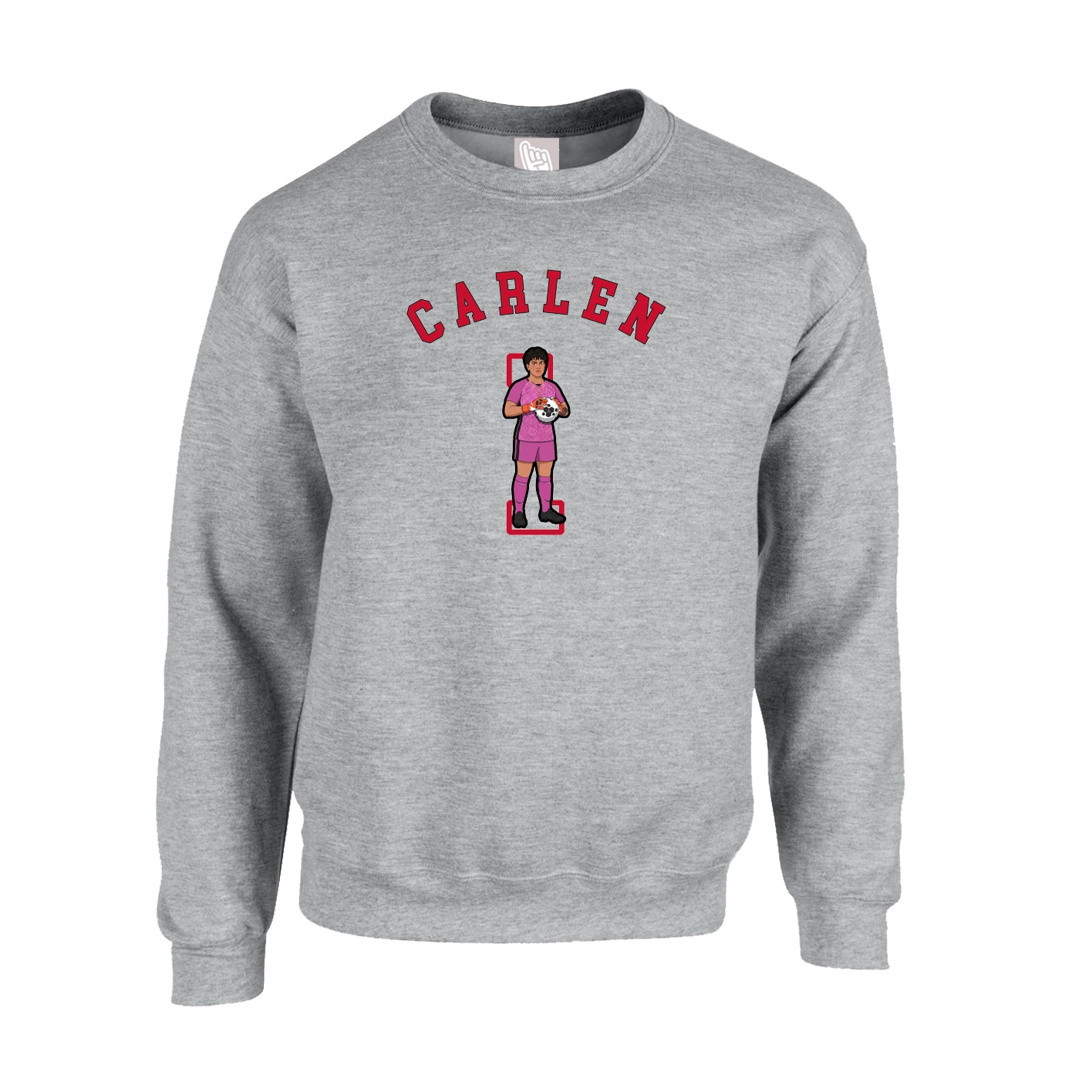 Fleece Crew — Shirsey Arch in Grey