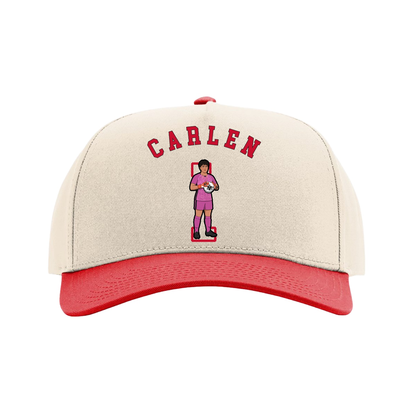 Full Fabric Five-Panel Champ Cap
