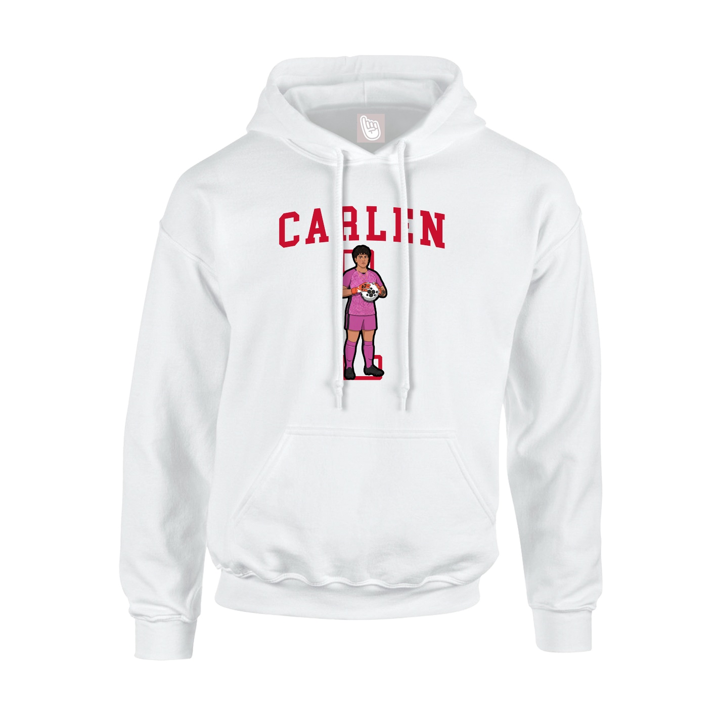 Youth Hoodie — Shirsey in White