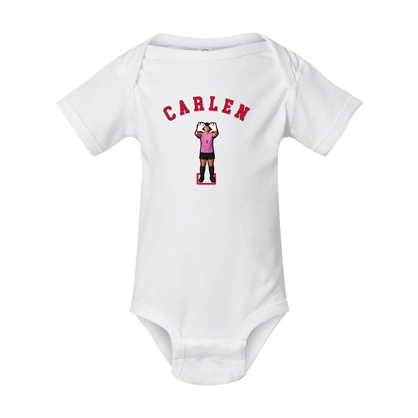 Baby Onesie — Shirsey Arch in White
