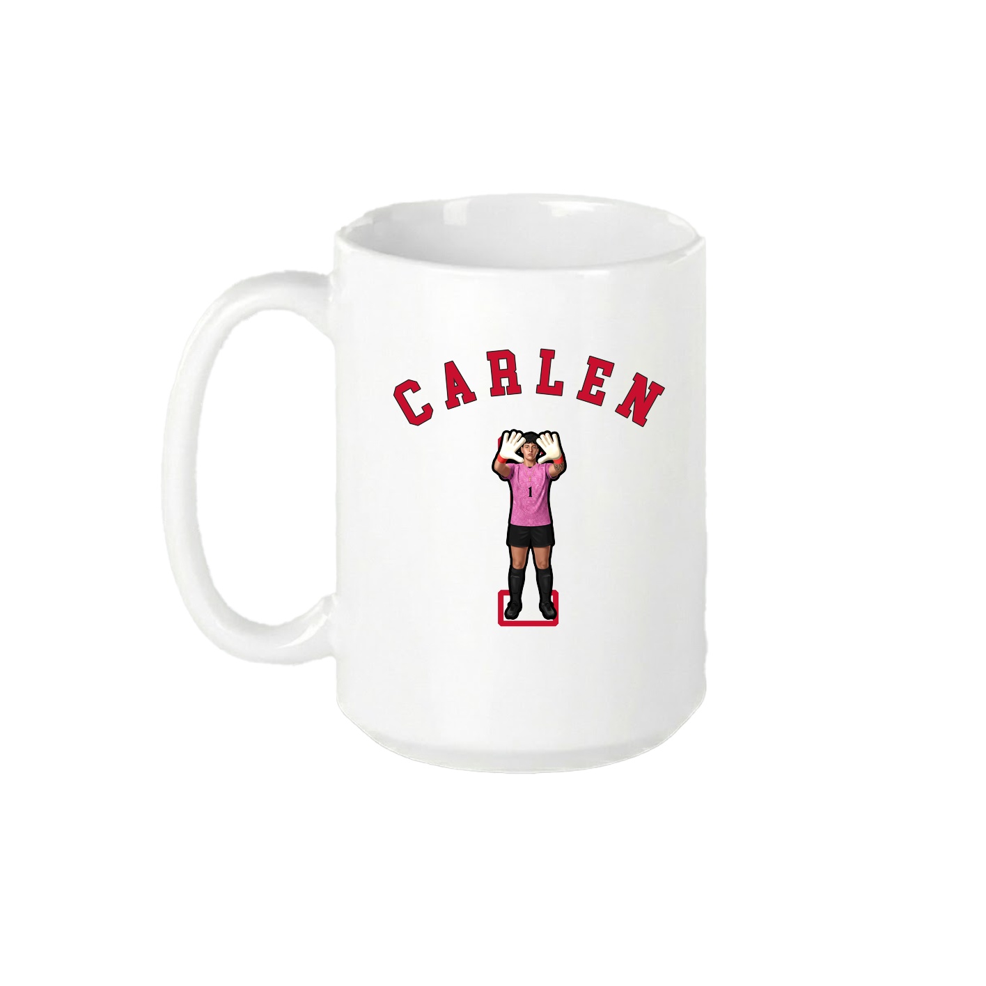 15oz Coffee Mug — Shirsey Arch in White