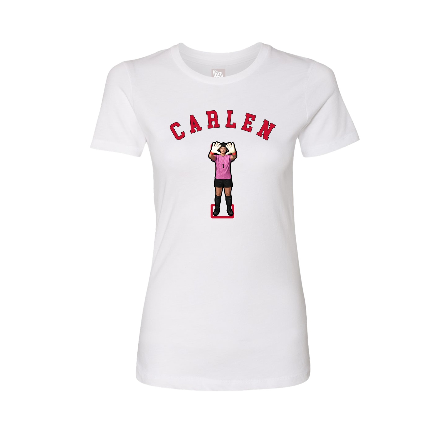 Womens Tee — Shirsey Arch in White