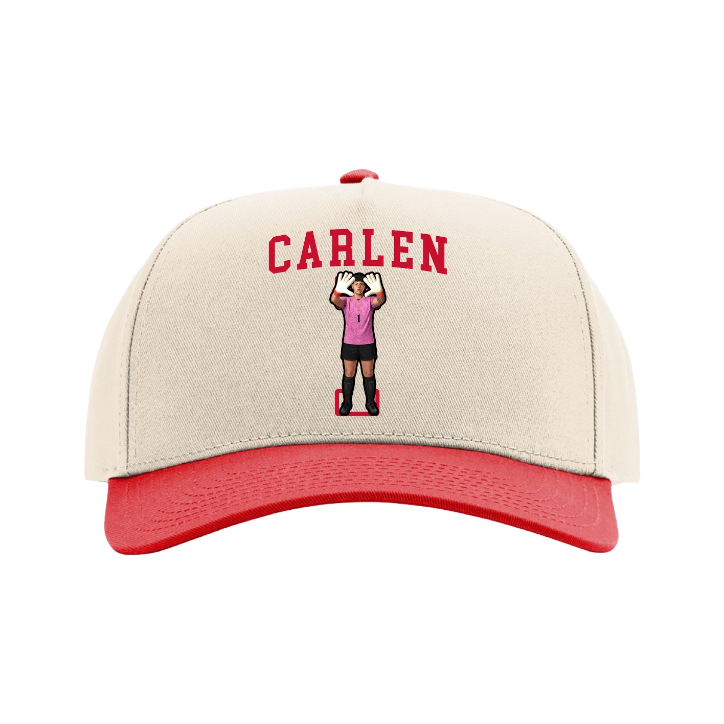 Full Fabric Five-Panel Champ Cap