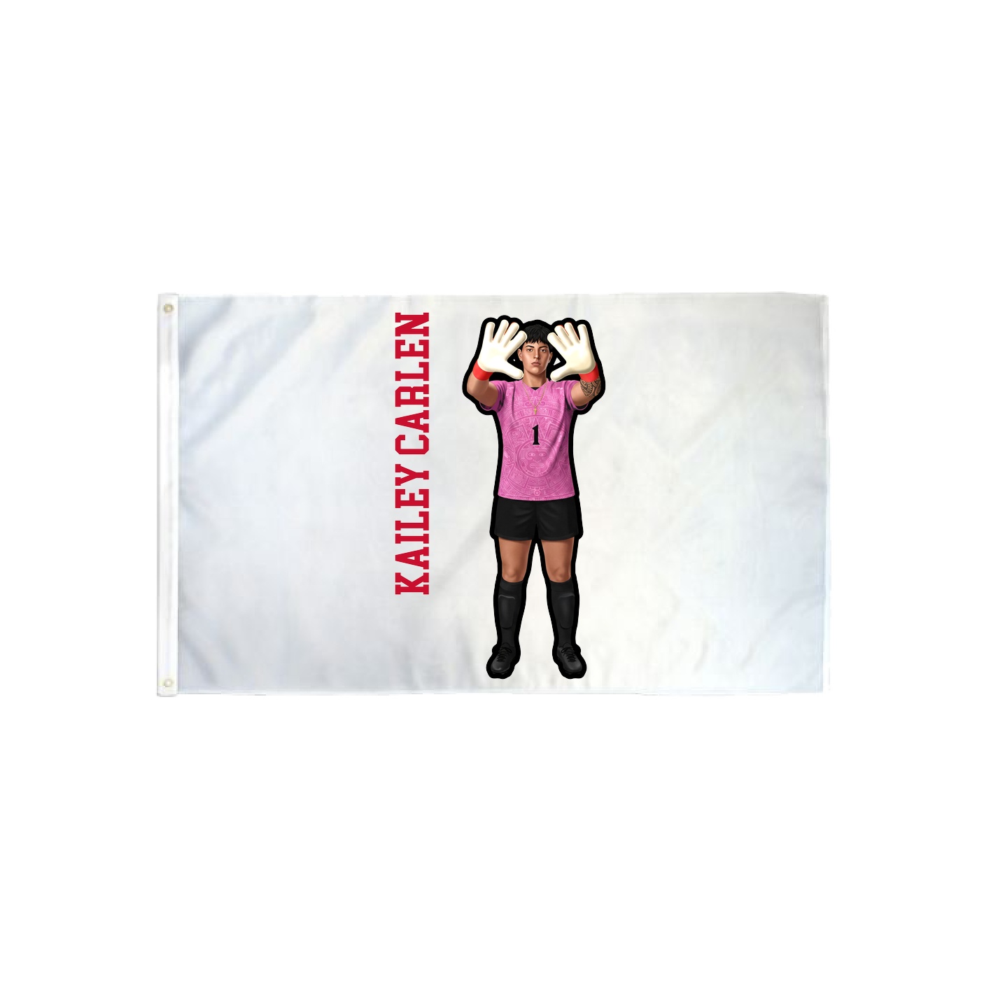 3x5 Flag — Name Vertical in Classic