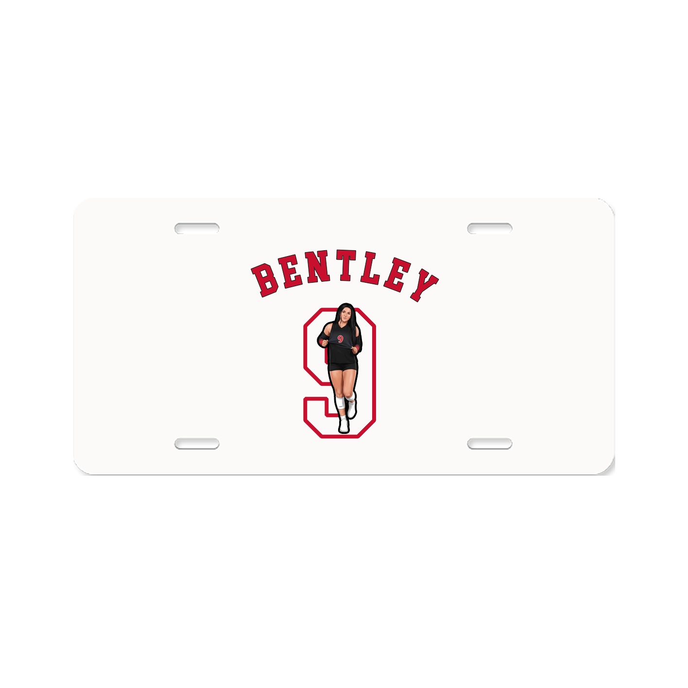 License Plate — Shirsey Arch in Classic