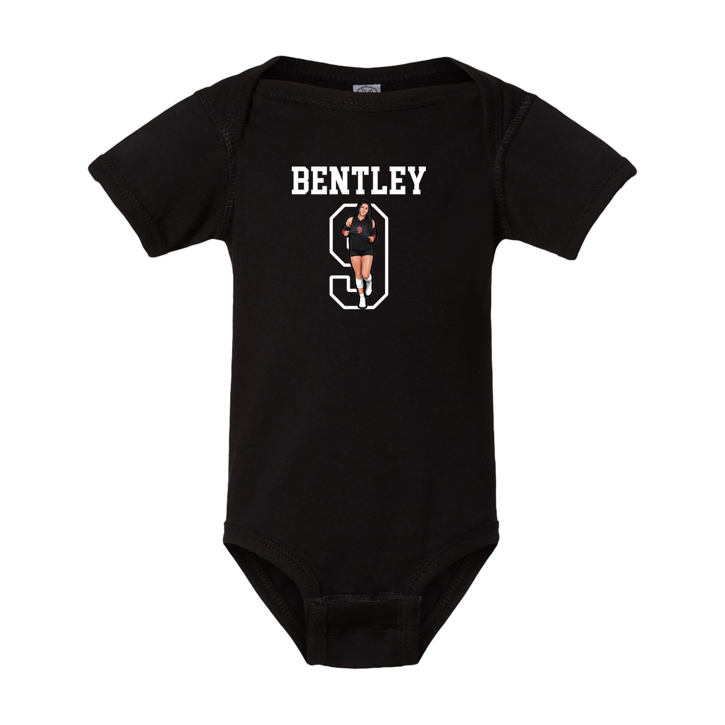 Baby Onesie — Shirsey in Black