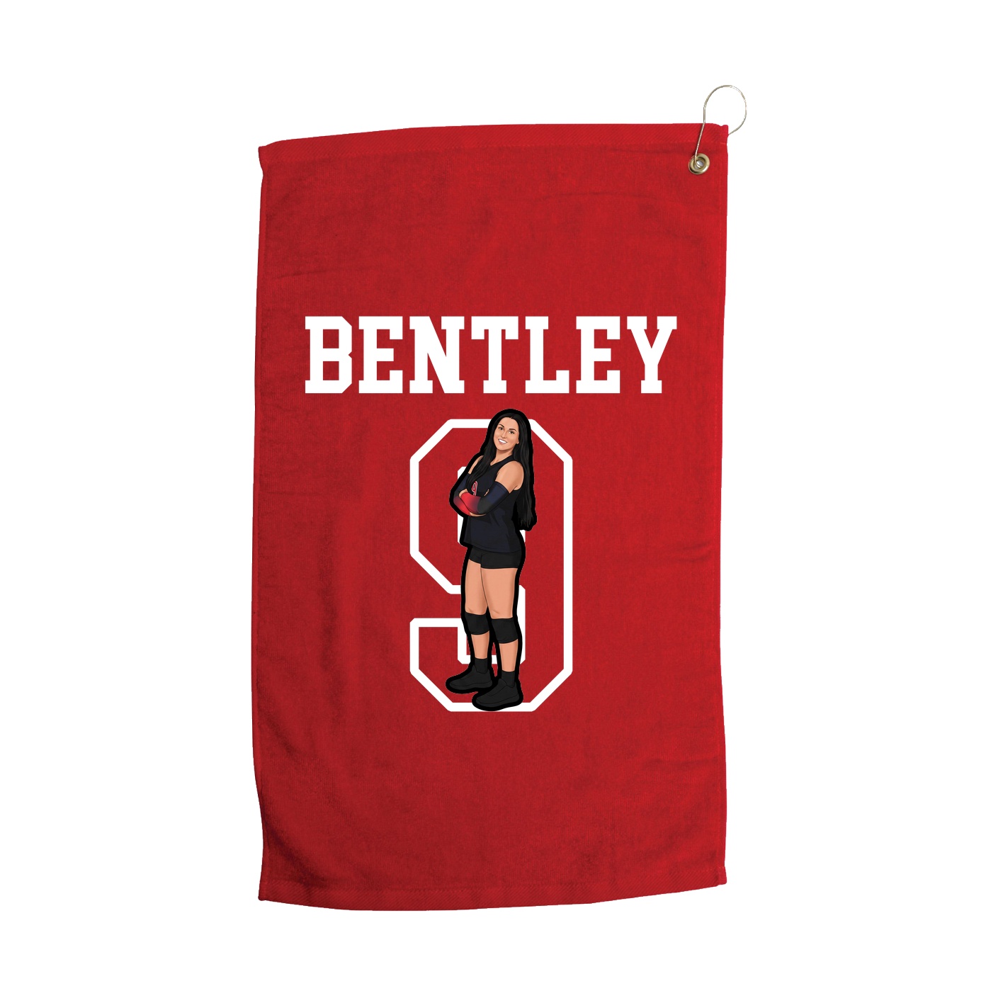 Golf Towel — Shirsey in Red