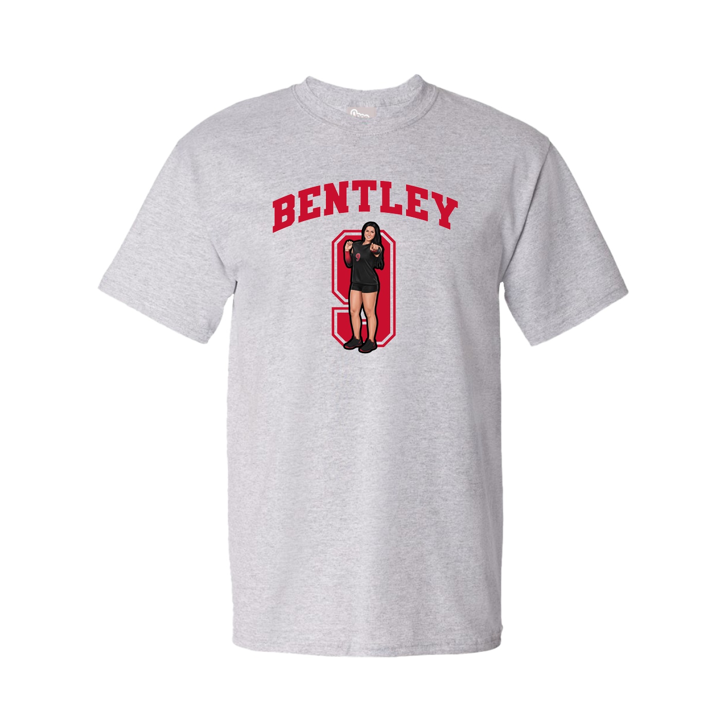 Tee — Number in Grey