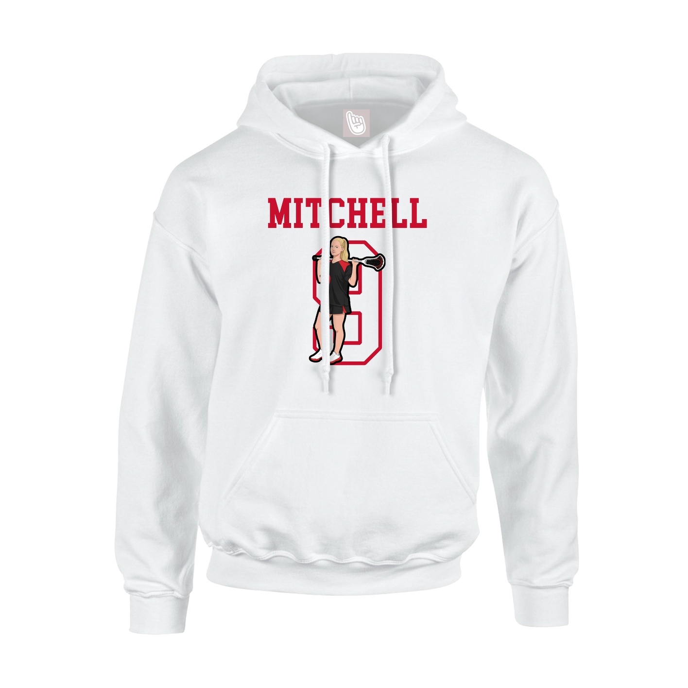 Youth Hoodie — Shirsey in White