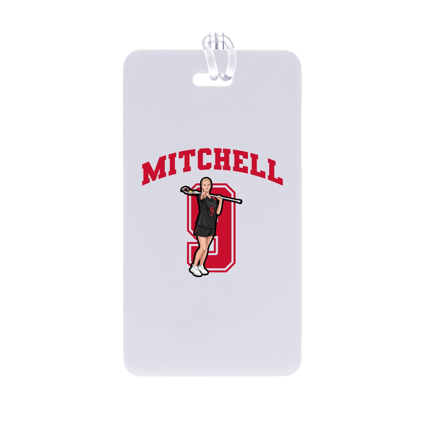 Bag Tag — Number in Classic