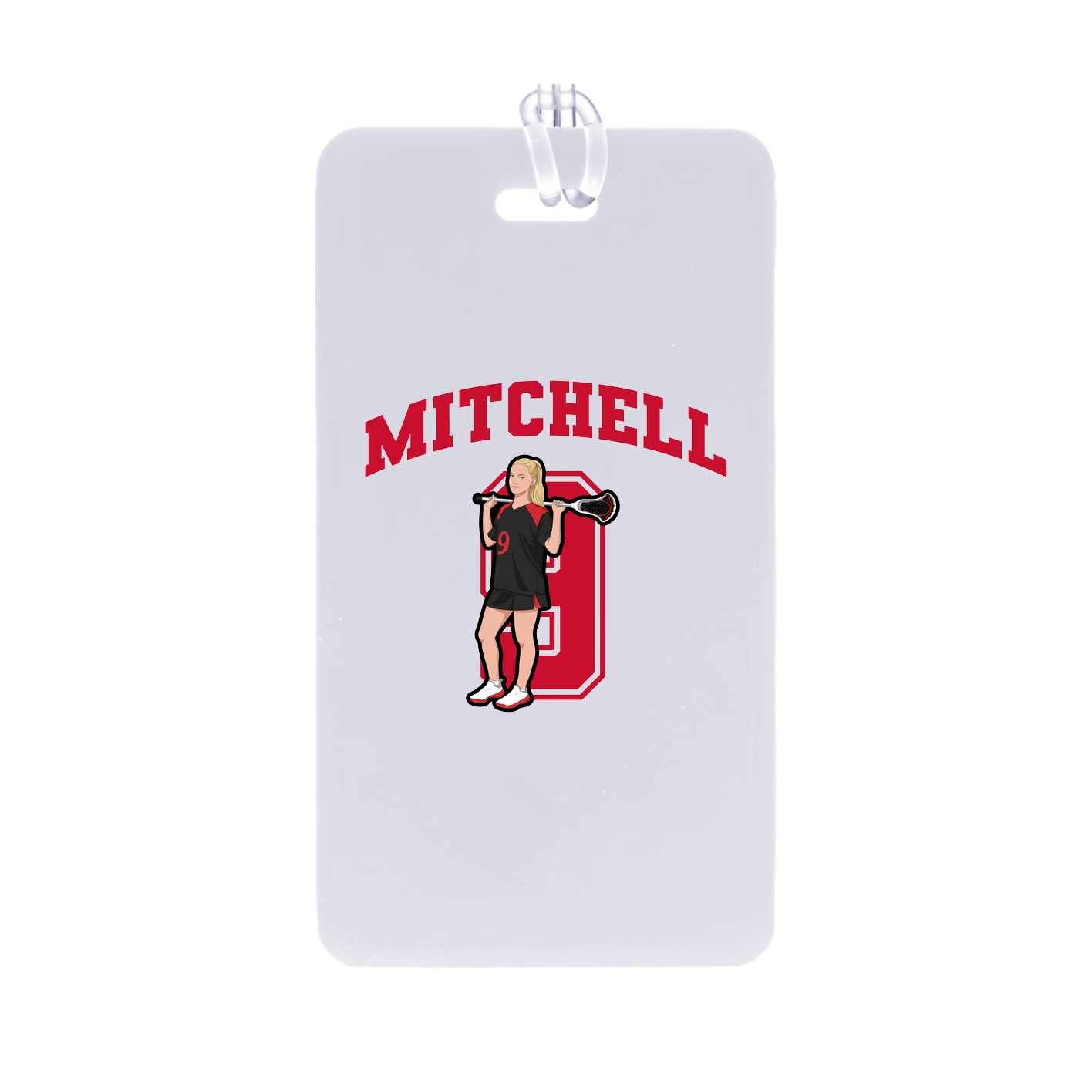 Bag Tag — Number in Classic