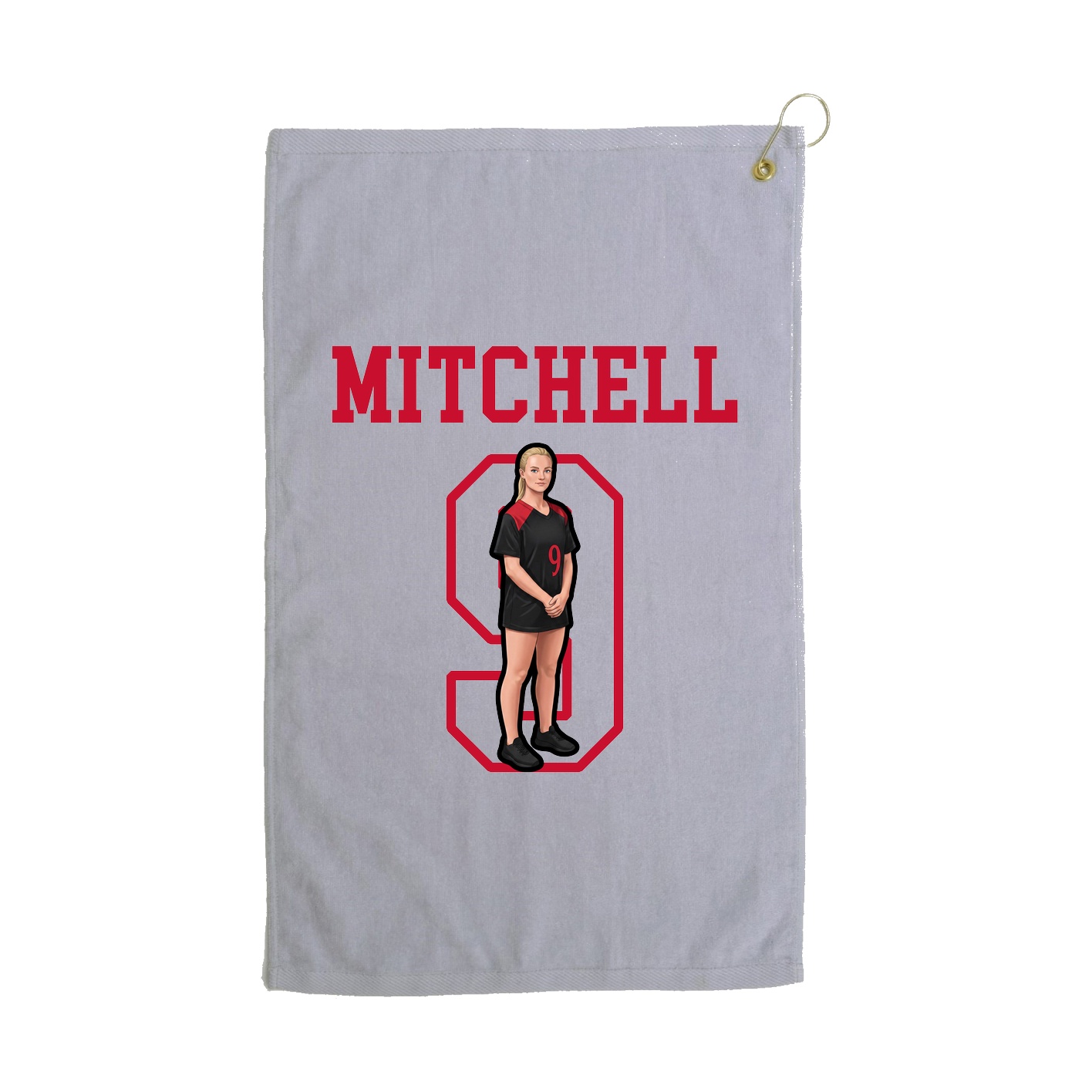 Golf Towel — Shirsey in Grey