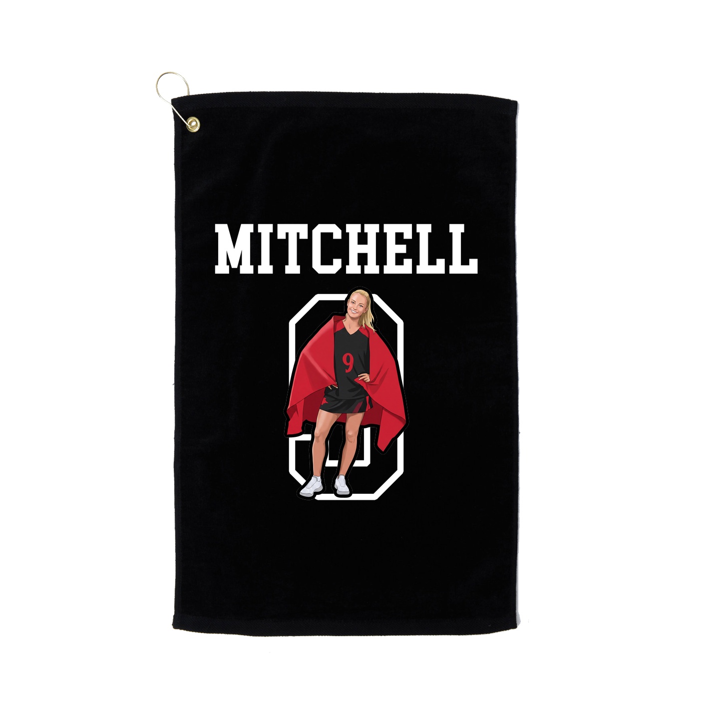 Golf Towel — Shirsey in Black
