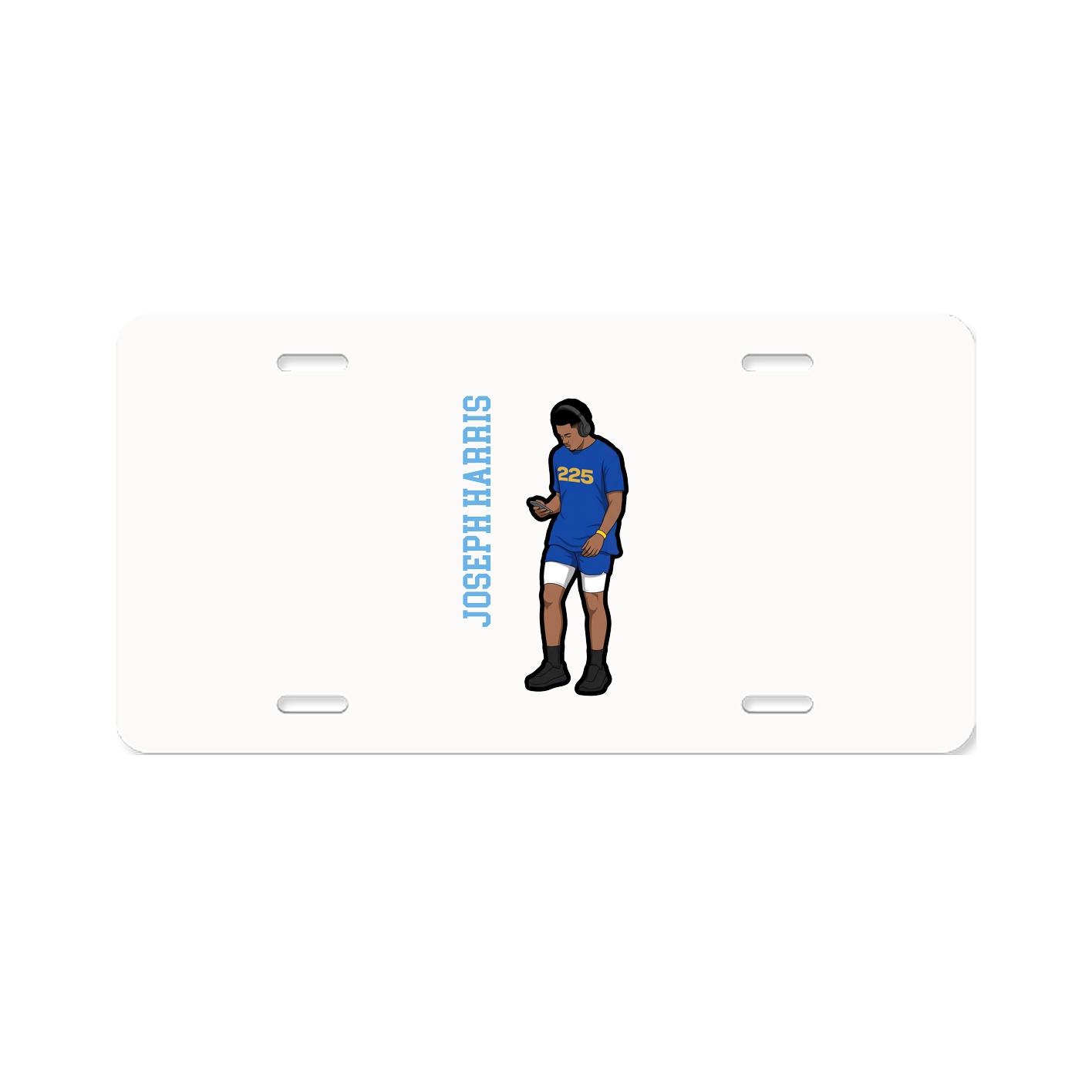 Aluminum License Plate