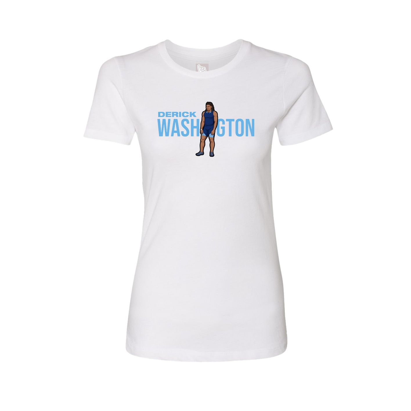 Womens Tee — Player Name in White