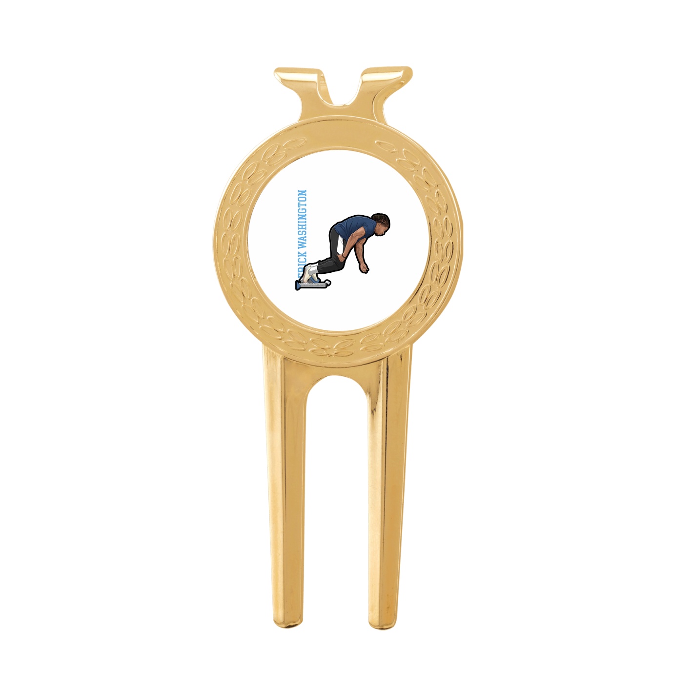 Divot Tool with Ball Marker — Name Vertical in Classic