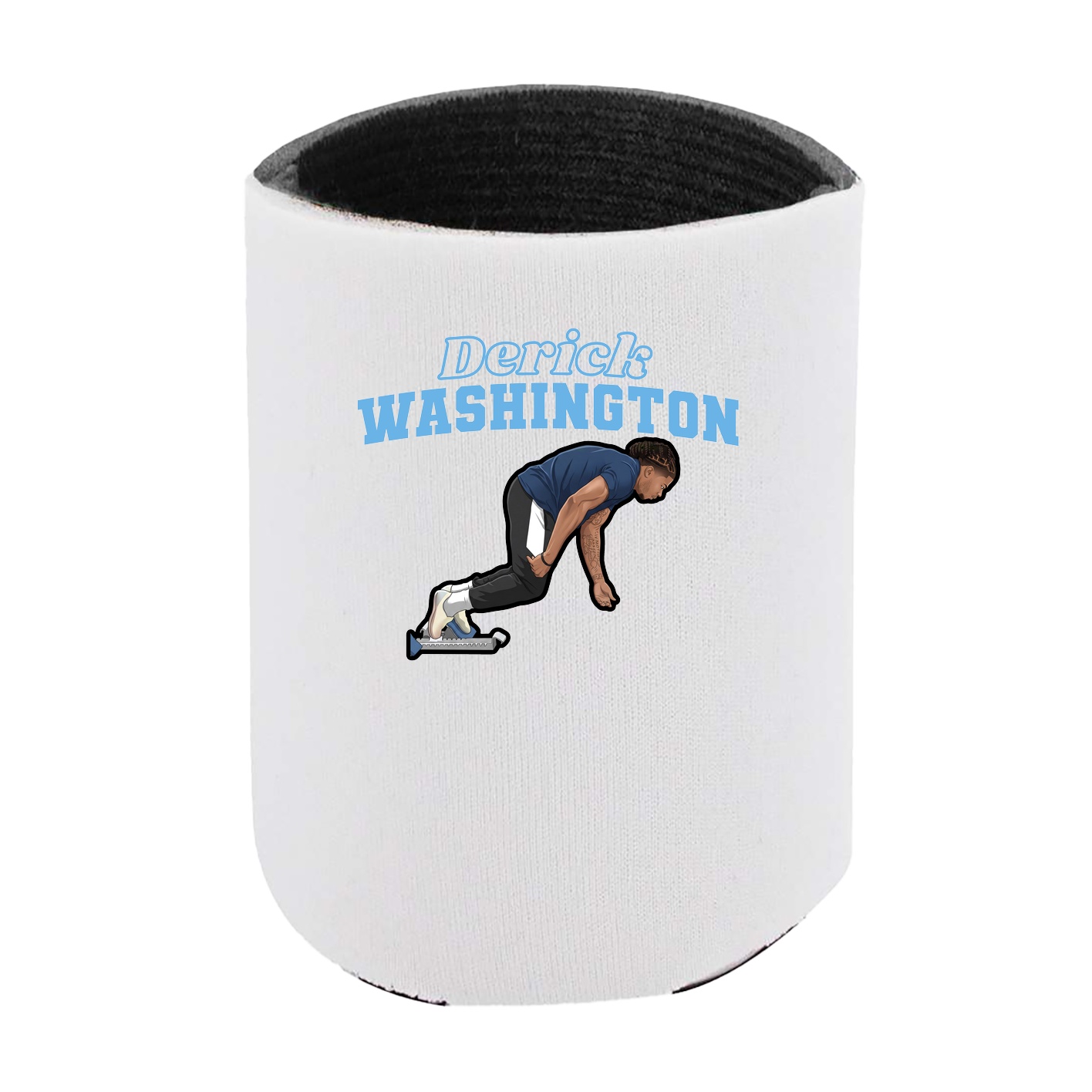Can Holder — Name Arch in White