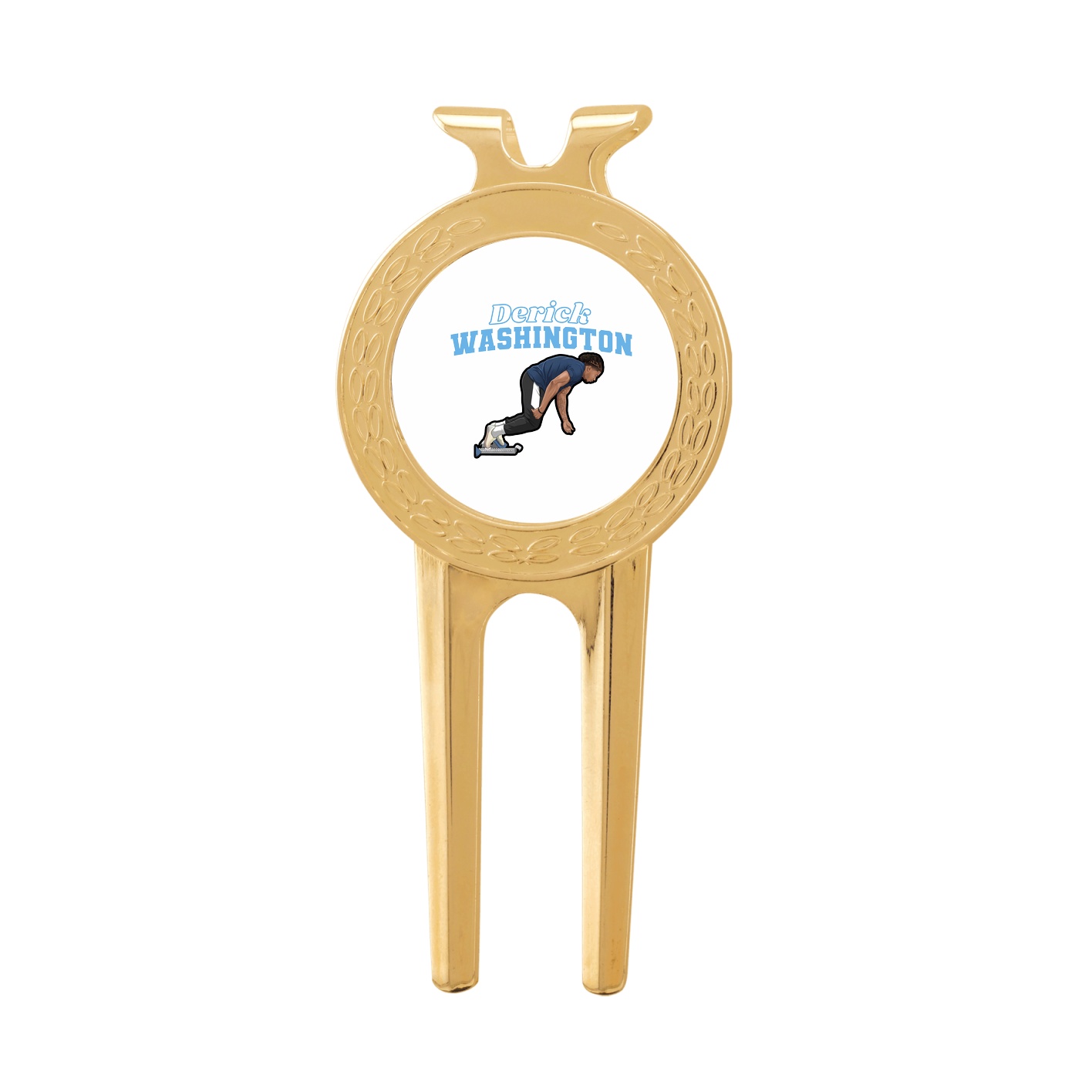 Divot Tool with Ball Marker — Name Arch in Classic
