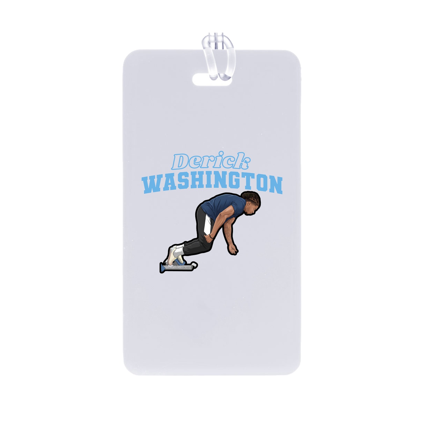 Bag Tag — Name Arch in Classic