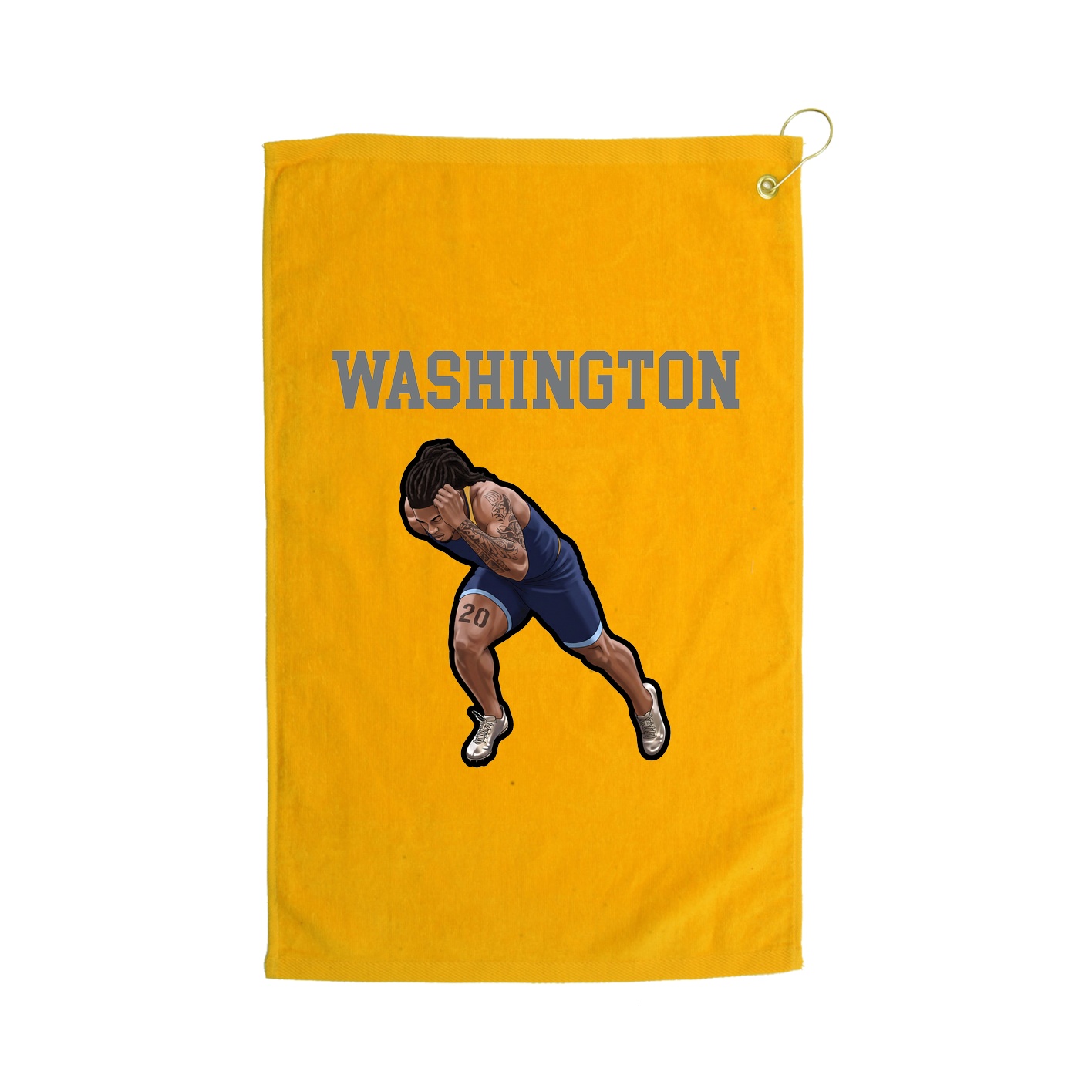 Golf Towel — Shirsey in Gold