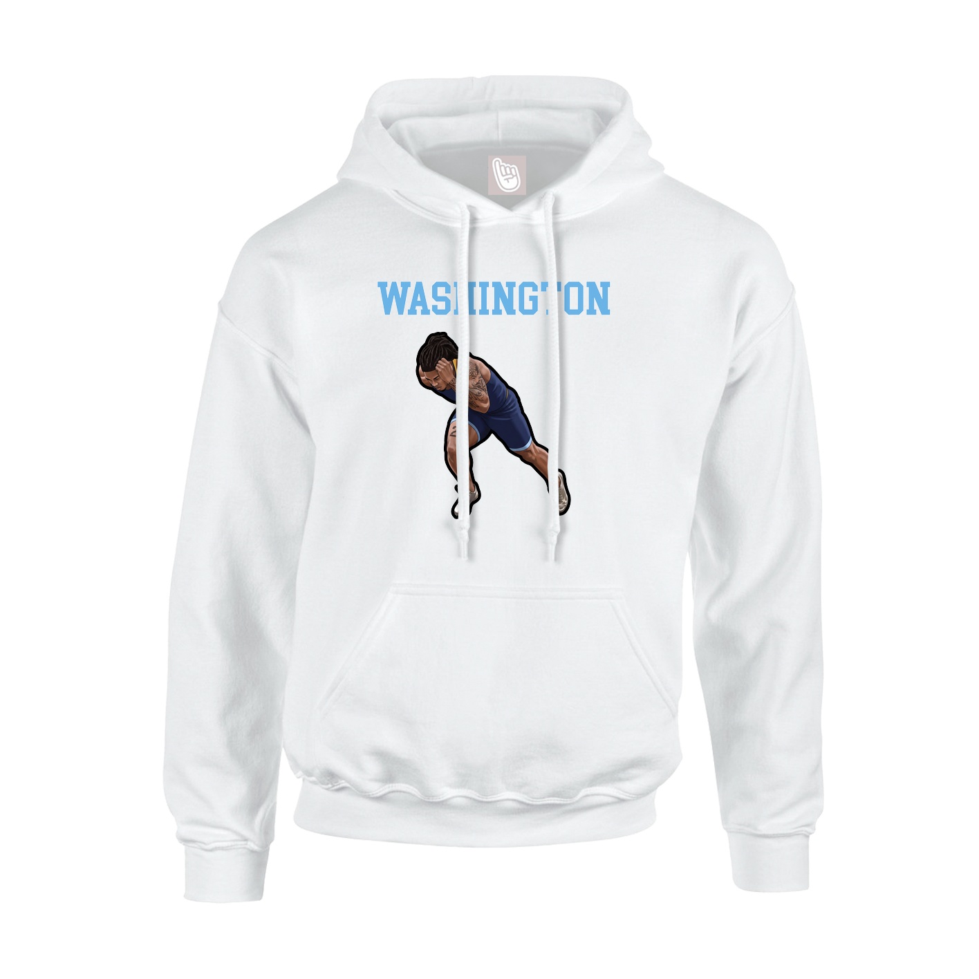 Hoodie — Shirsey in White