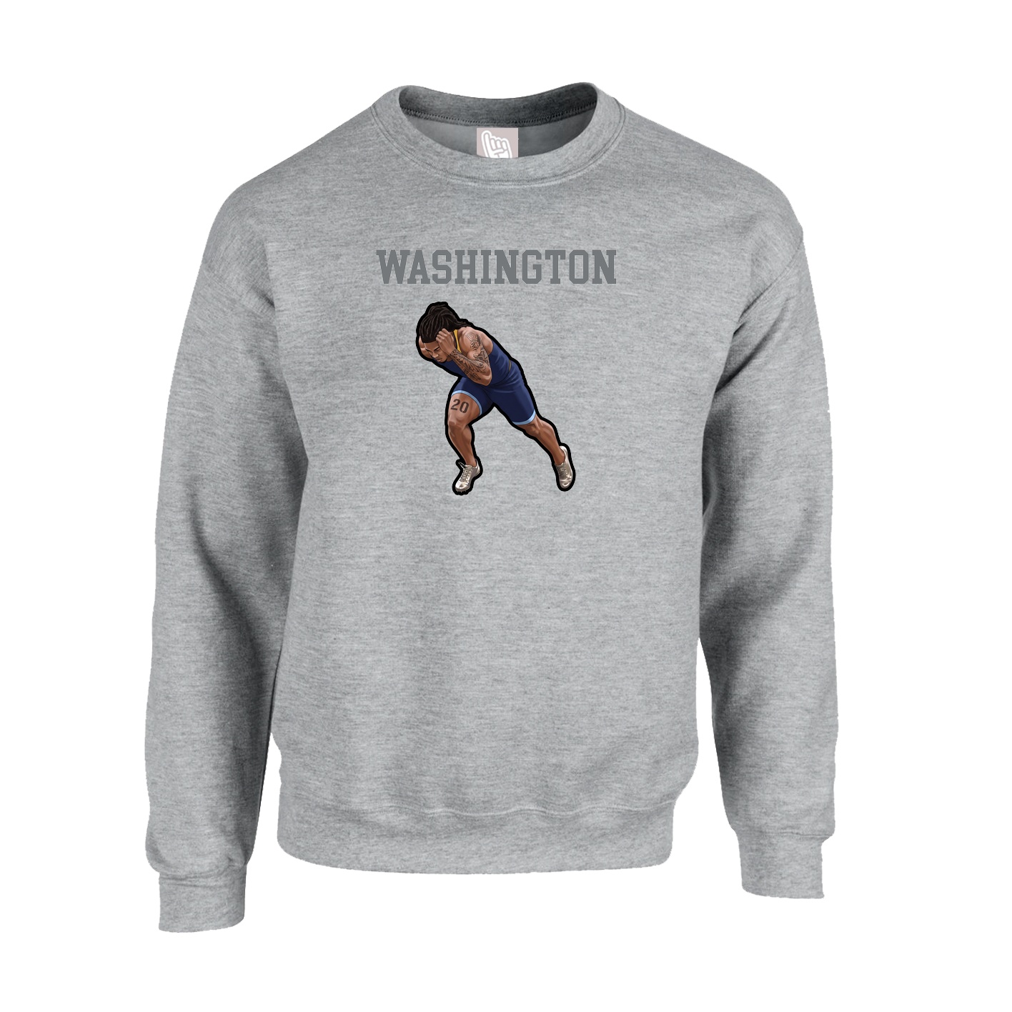 Fleece Crew — Shirsey in Grey