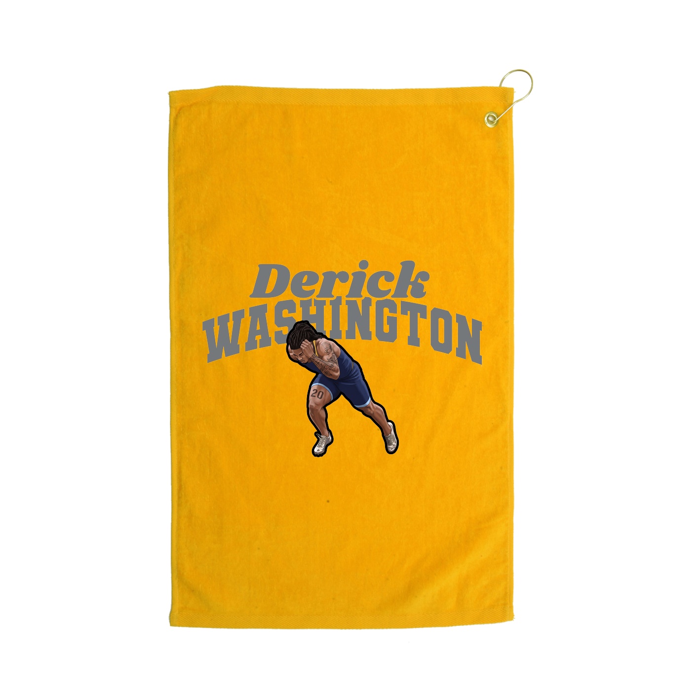 Golf Towel — Signature Arch in Gold