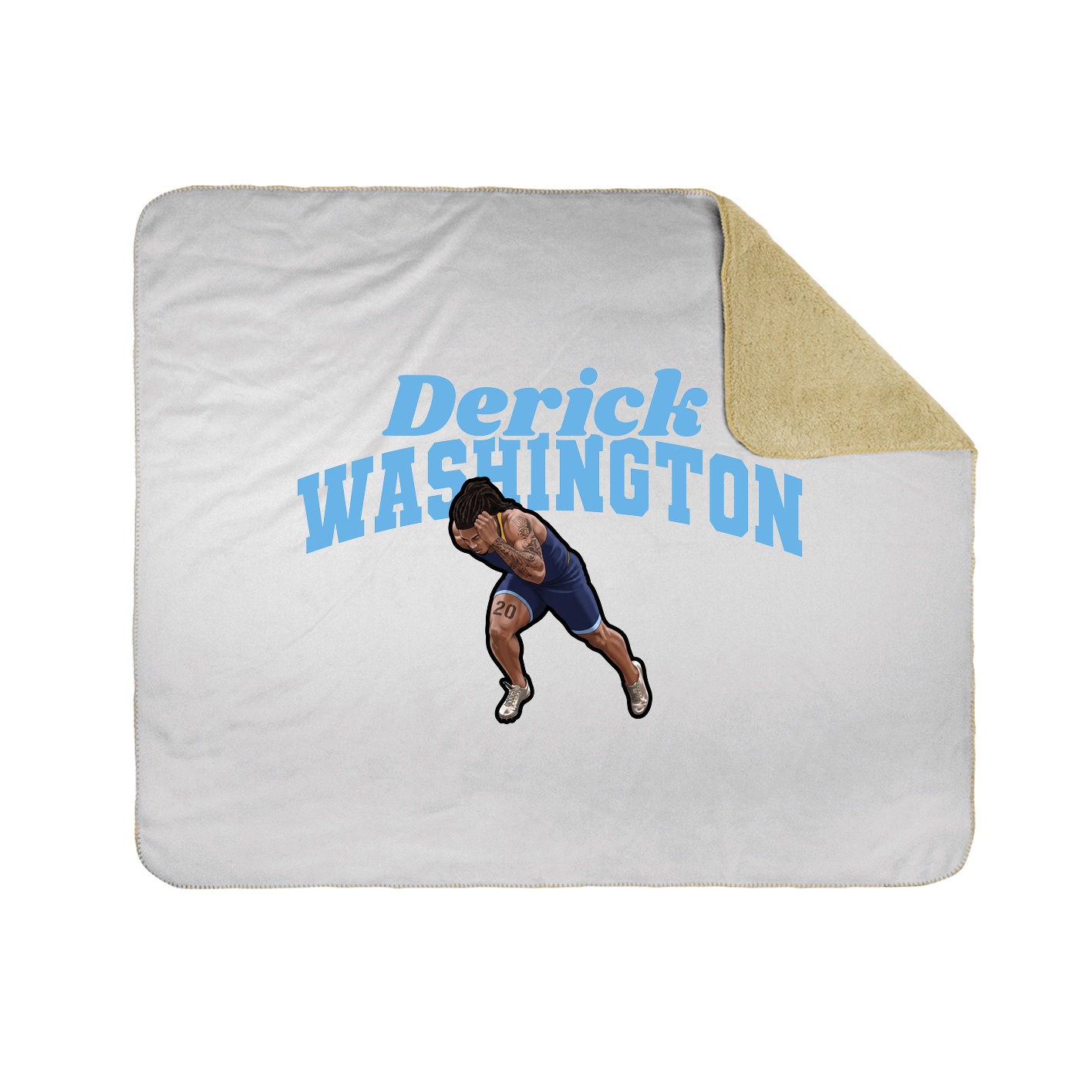 Throw Blanket — Signature Arch in White