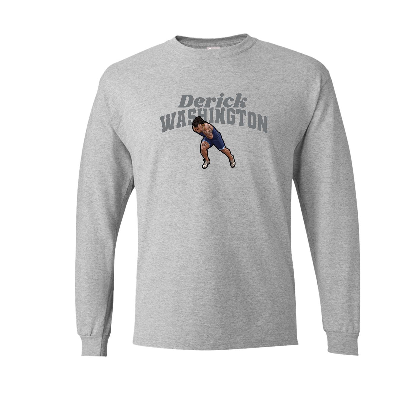Long Sleeve Tee — Signature Arch in Grey