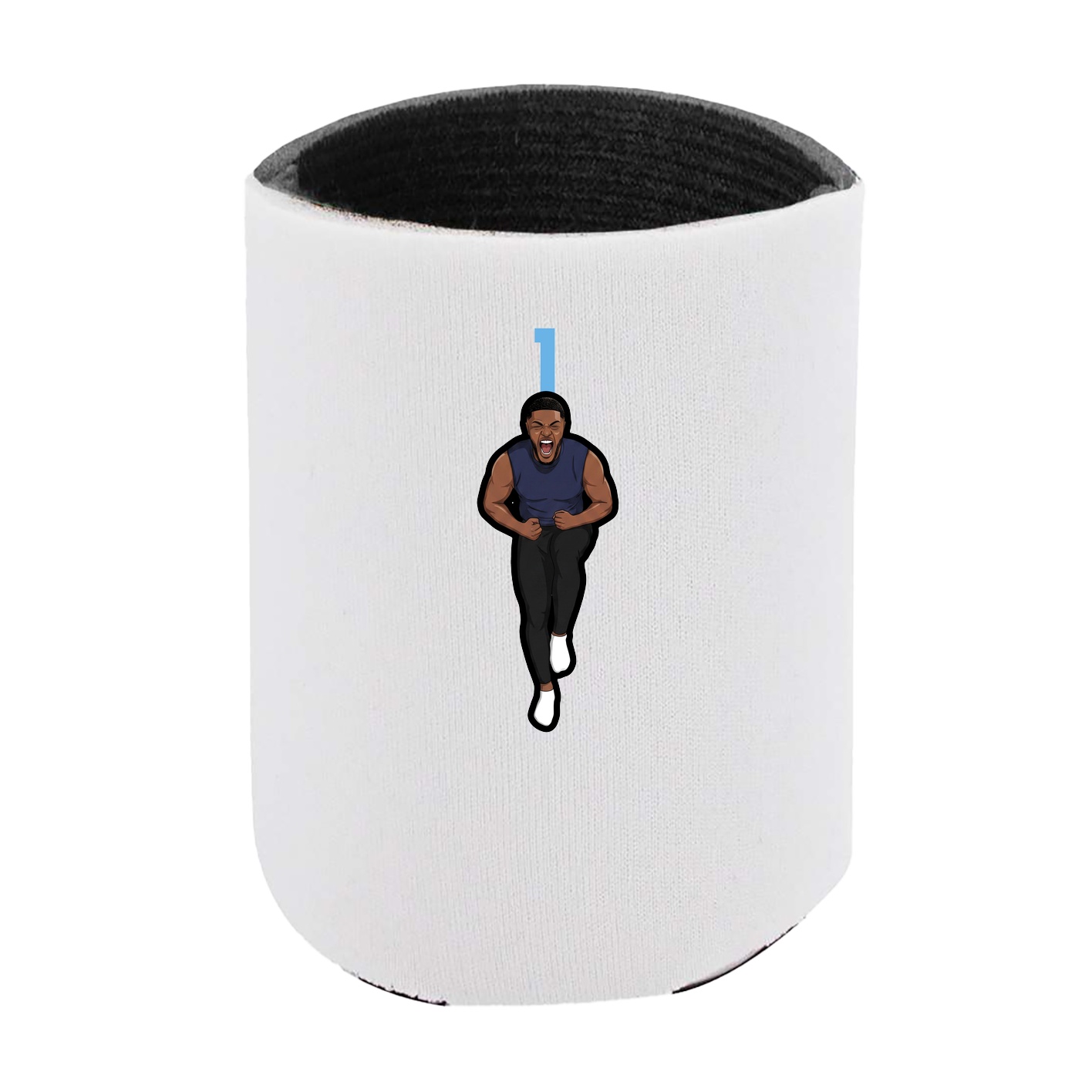 Can Holder — Number Top in White
