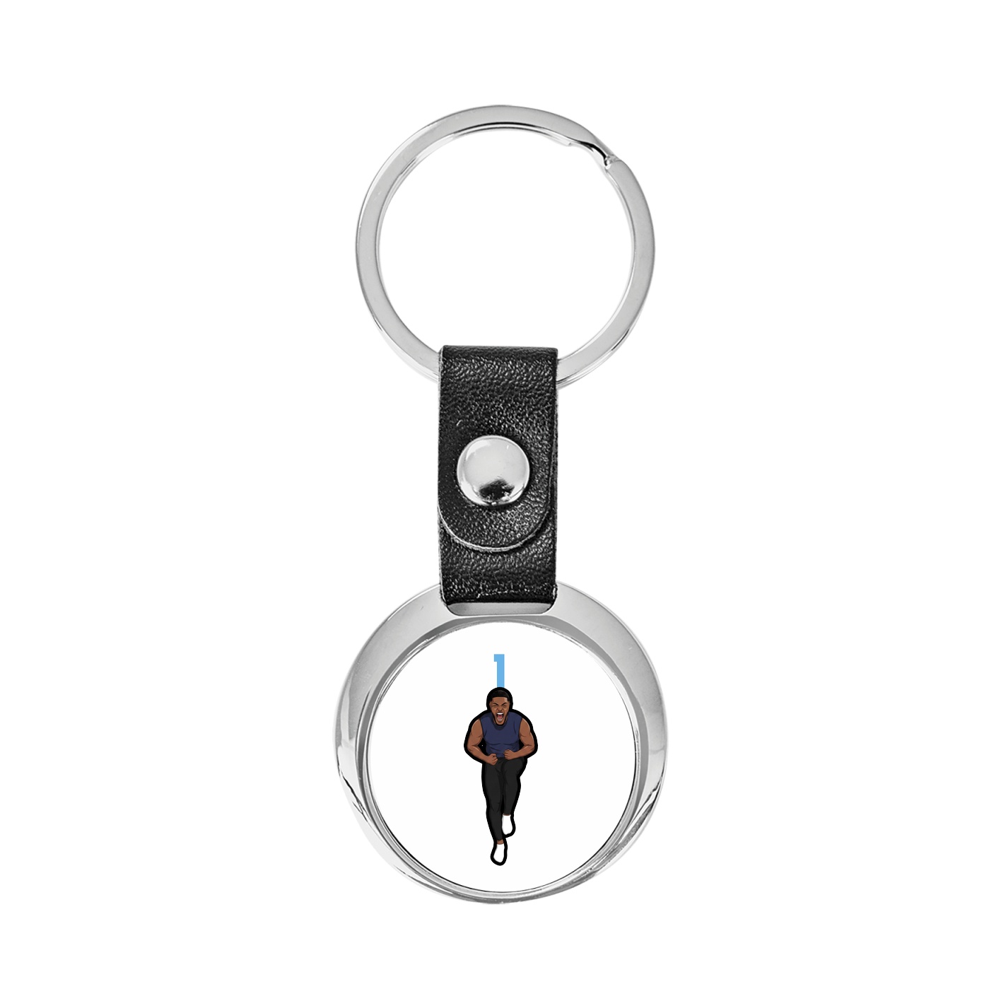 Key Chain — Number Top in Classic
