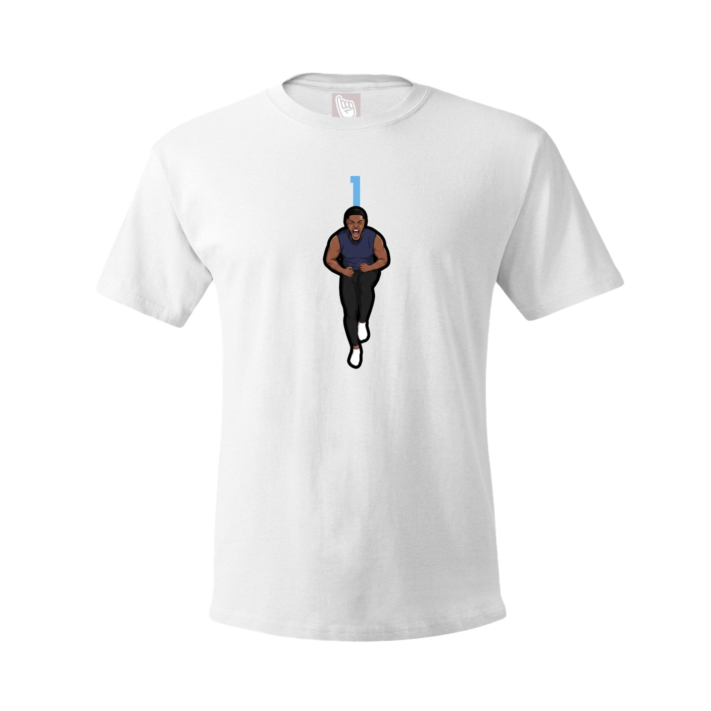 Tee — Number Top in White