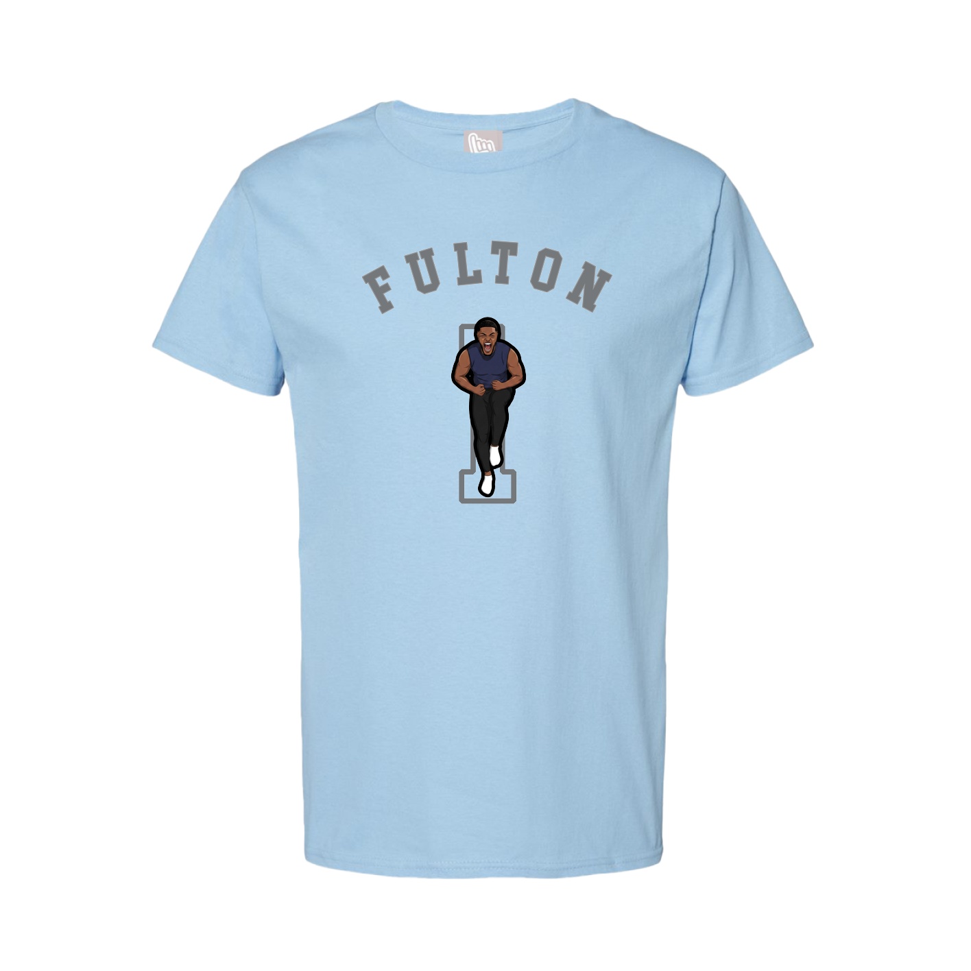 Youth Tee — Shirsey Arch in Light Blue
