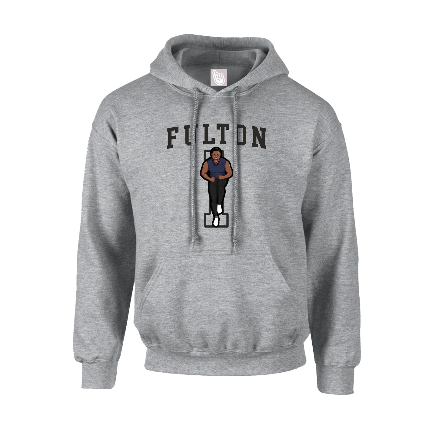 Hoodie — Shirsey in Grey
